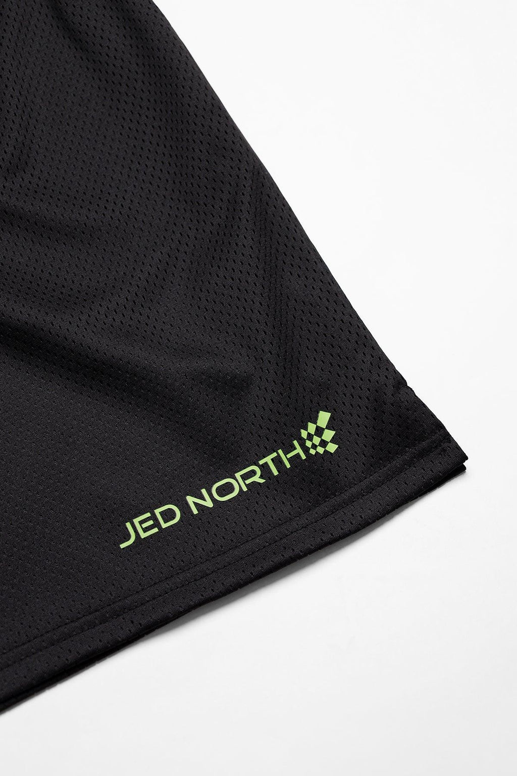 Jed North Jersey Mesh 7.5" Gym Shorts - Black - DealByEthan.gay loves Jed North