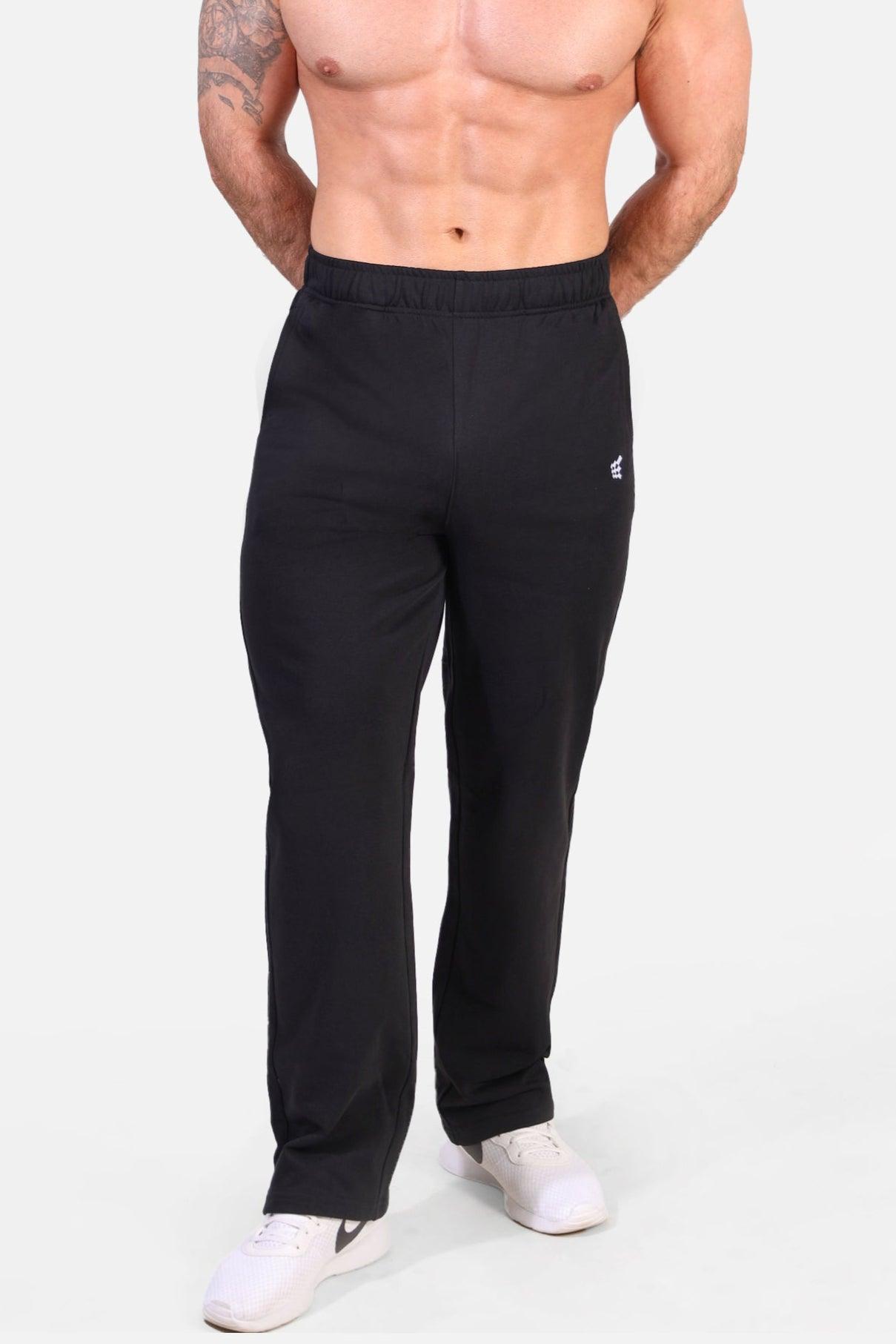 Jed North Lax Straight Cut Joggers - Black - DealByEthan.gay loves Jed North