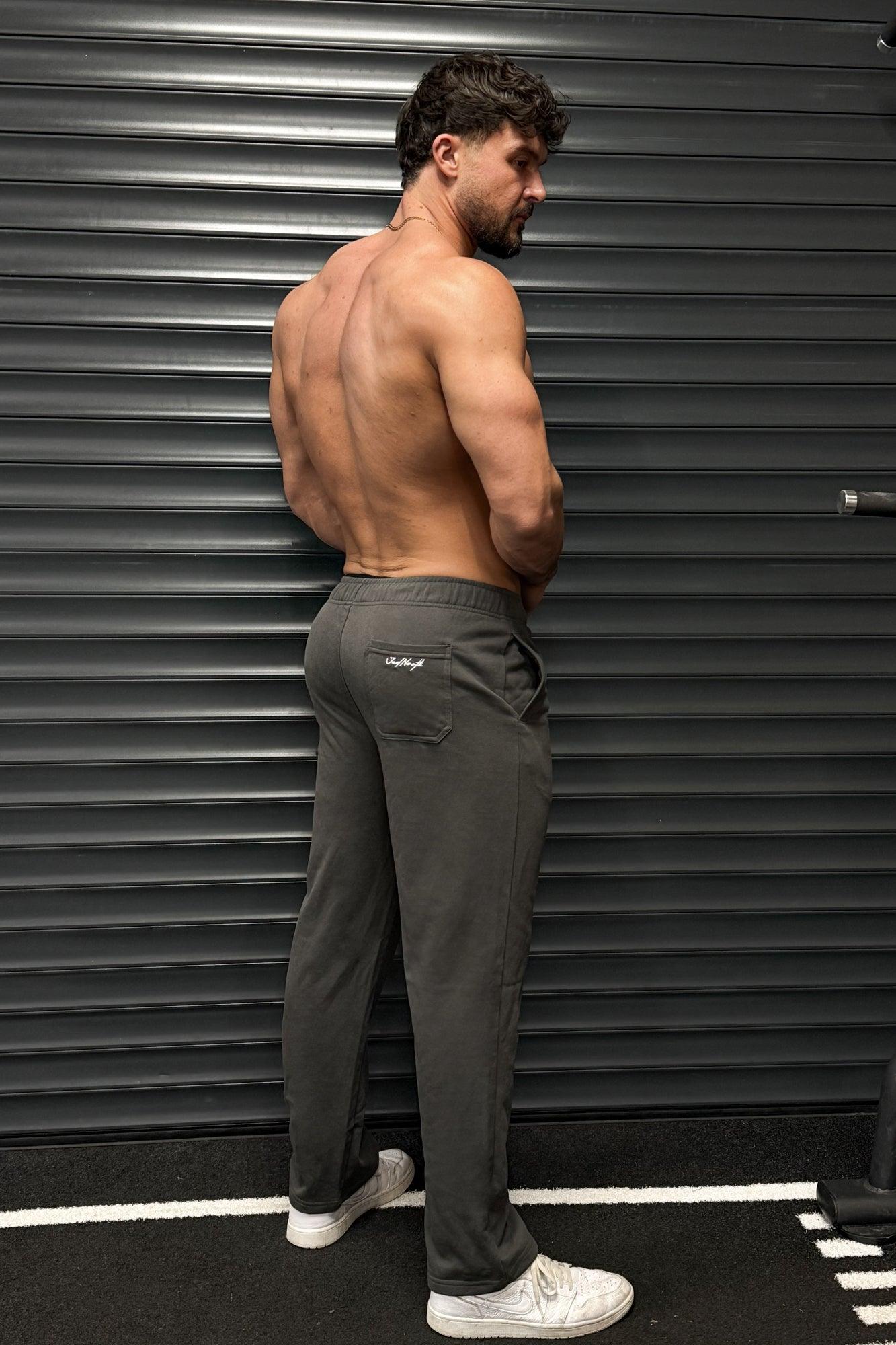 Jed North Lax Straight Cut Joggers - Gray - DealByEthan.gay loves Jed North