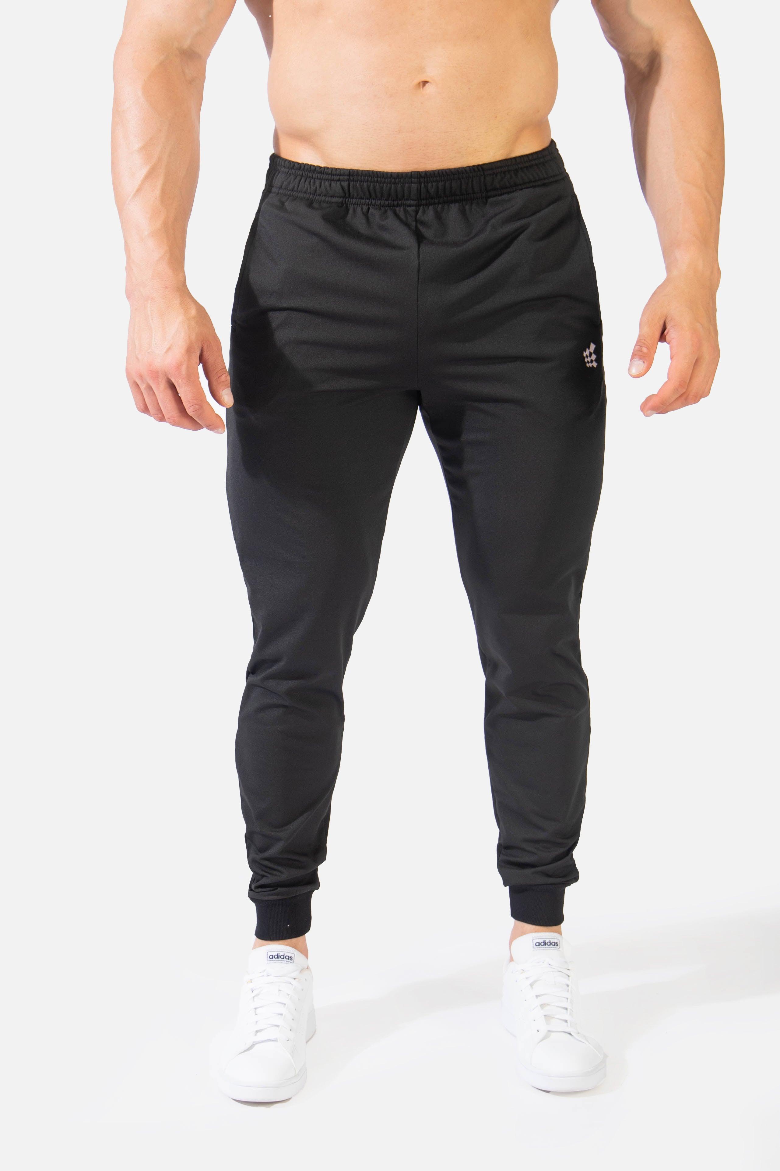 Jed North Matrix Tapered Joggers - Black - DealByEthan.gay loves Jed North