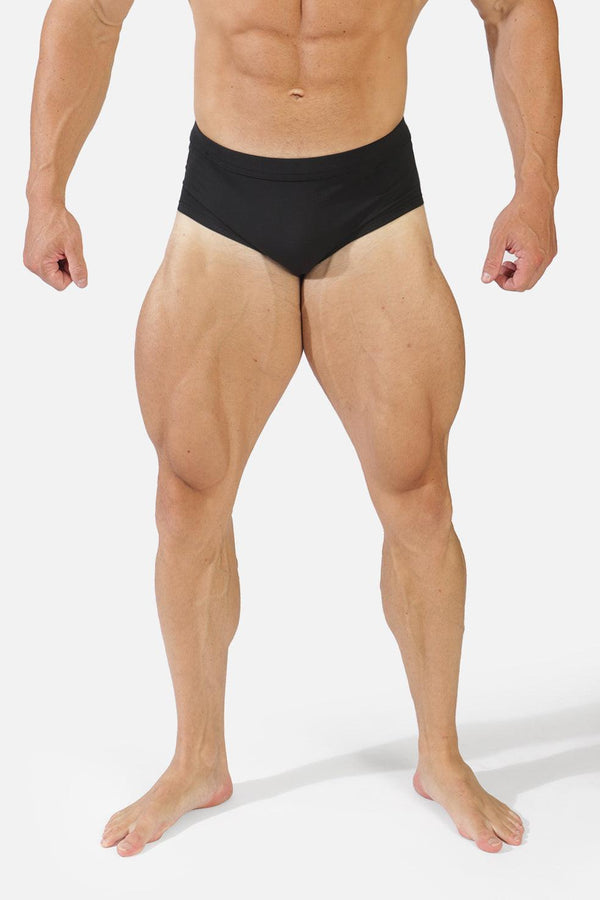 Jed North Matte Posing Trunks - Black - DealByEthan.gay loves Jed North