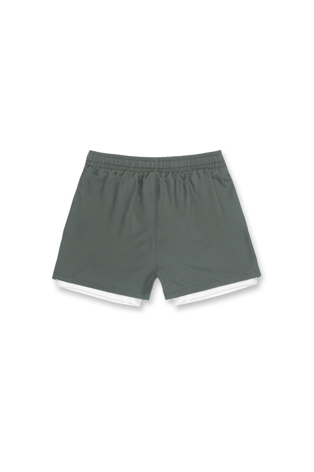 Jed North Men's 2-In-1 Active 5" Training Shorts 2.0 - Olive - DealByEthan.gay loves Jed North