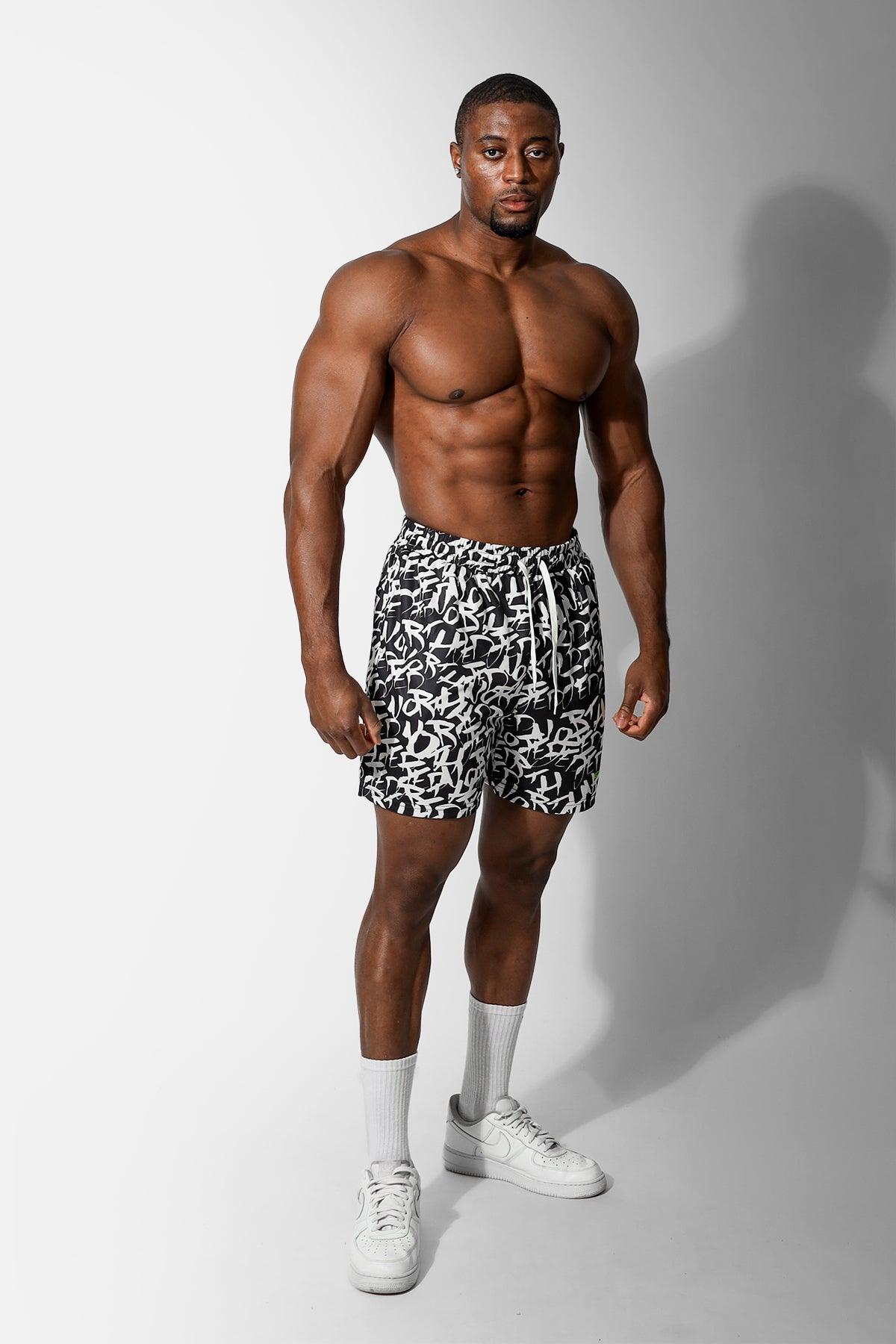 Jed North Men's Fast-Dry 5" Training Shorts - Chaos - DealByEthan.gay loves Jed North