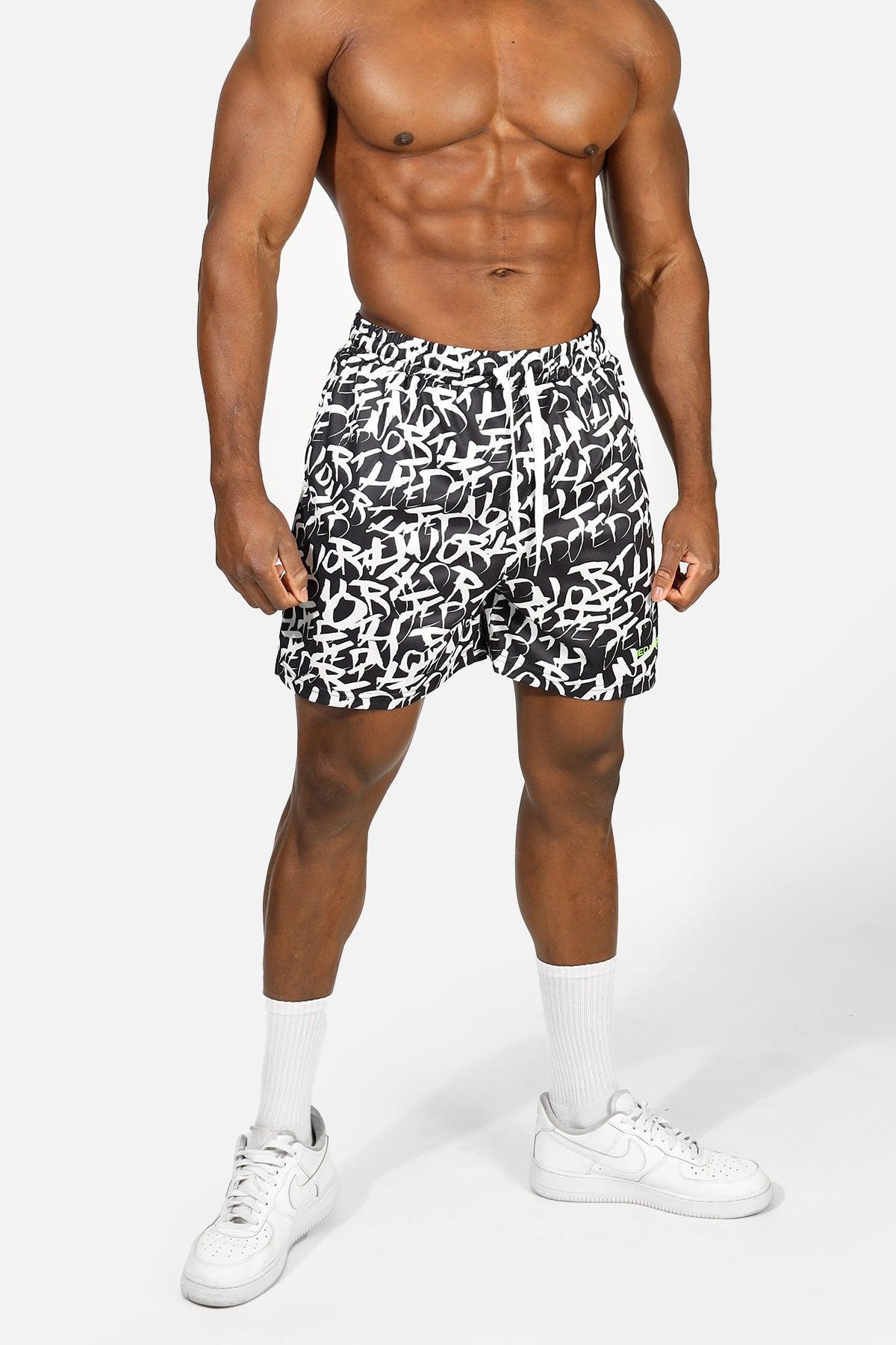 Jed North Men's Fast-Dry 5" Training Shorts - Chaos - DealByEthan.gay loves Jed North