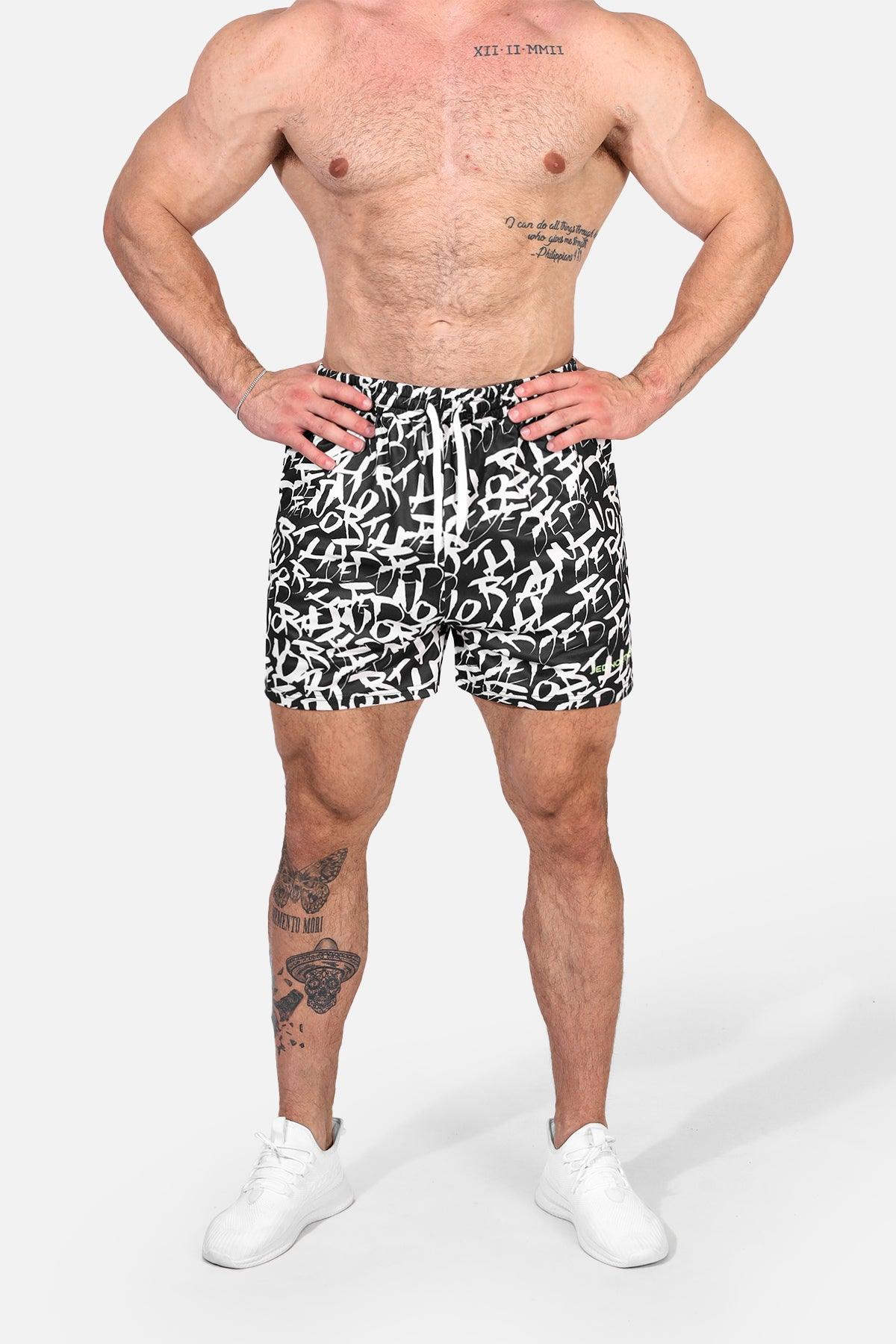 Jed North Men's Fast-Dry 5" Training Shorts - Chaos - DealByEthan.gay loves Jed North