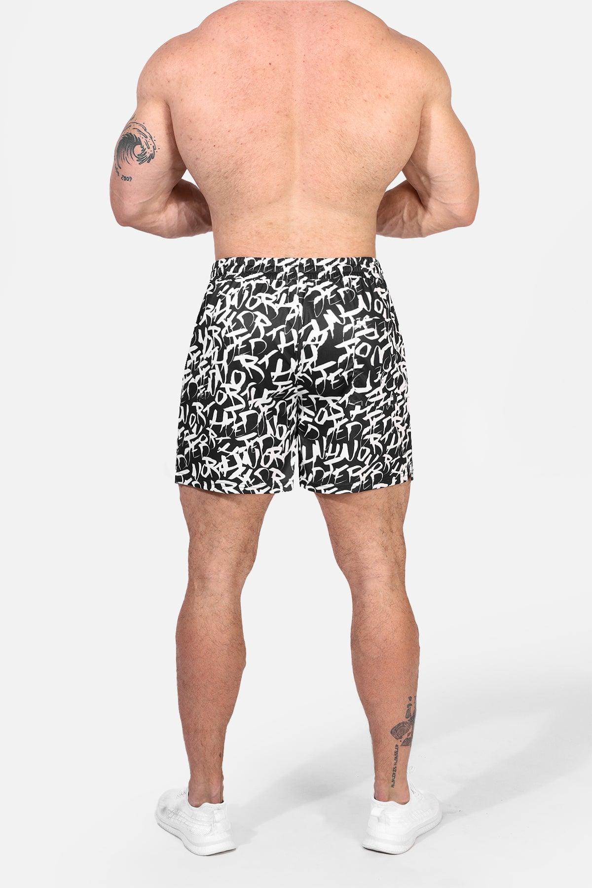 Jed North Men's Fast-Dry 5" Training Shorts - Chaos - DealByEthan.gay loves Jed North