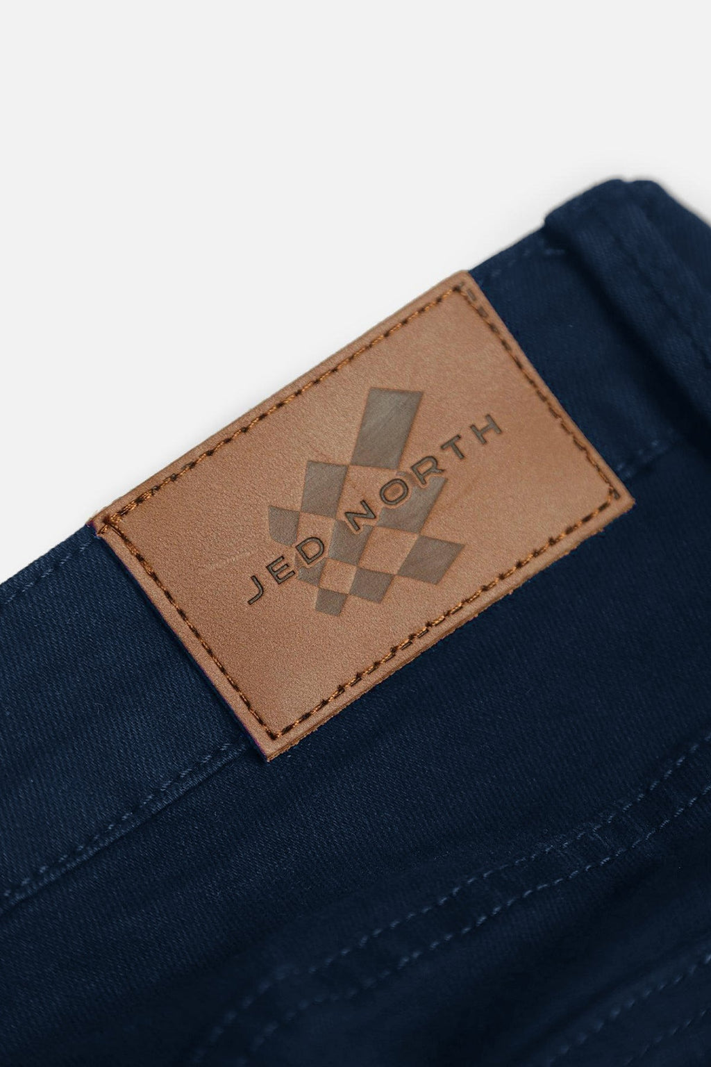 Jed North Men's Fitted Stretchy Pants - Navy - DealByEthan.gay loves Jed North