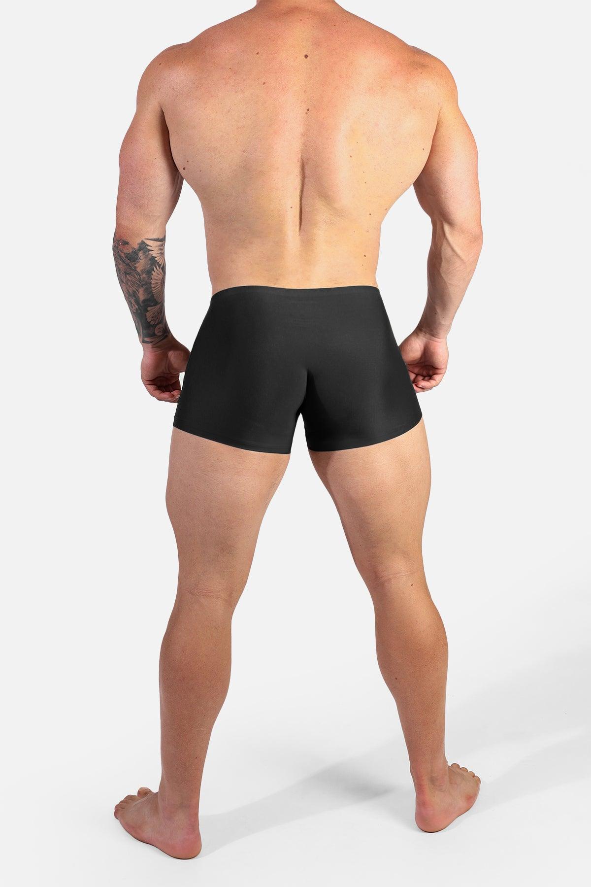 Jed North Men's Seamless Muscle-Fit Boxers 2-Pack - Black & Olive - DealByEthan.gay loves Jed North