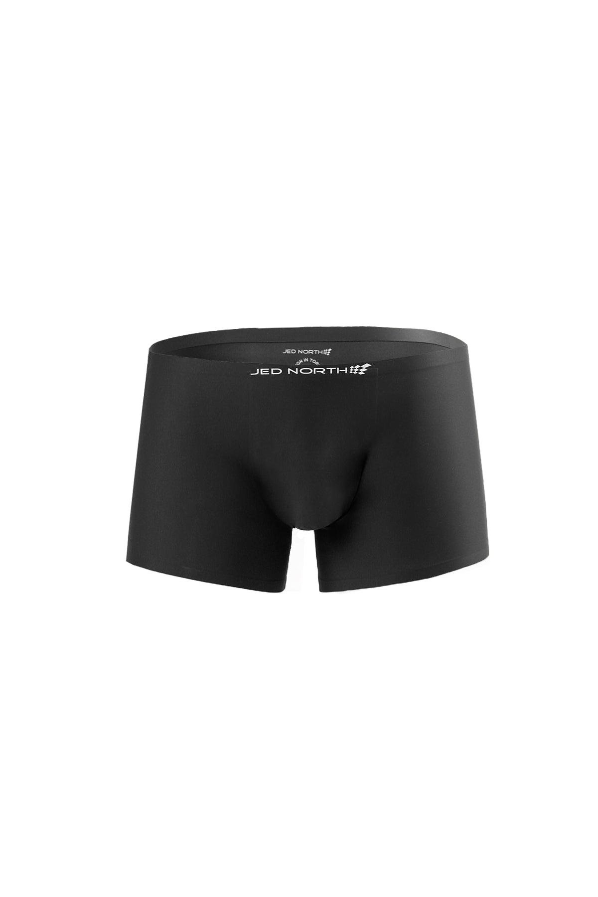 Jed North Men's Seamless Muscle-Fit Boxers 2-Pack - Black & Olive - DealByEthan.gay loves Jed North