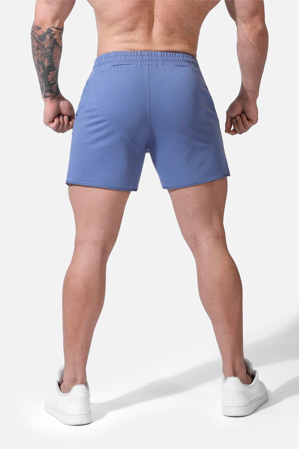 Jed North Motion 5'' Varsity Sweat Shorts - Steel Blue - DealByEthan.gay loves Jed North