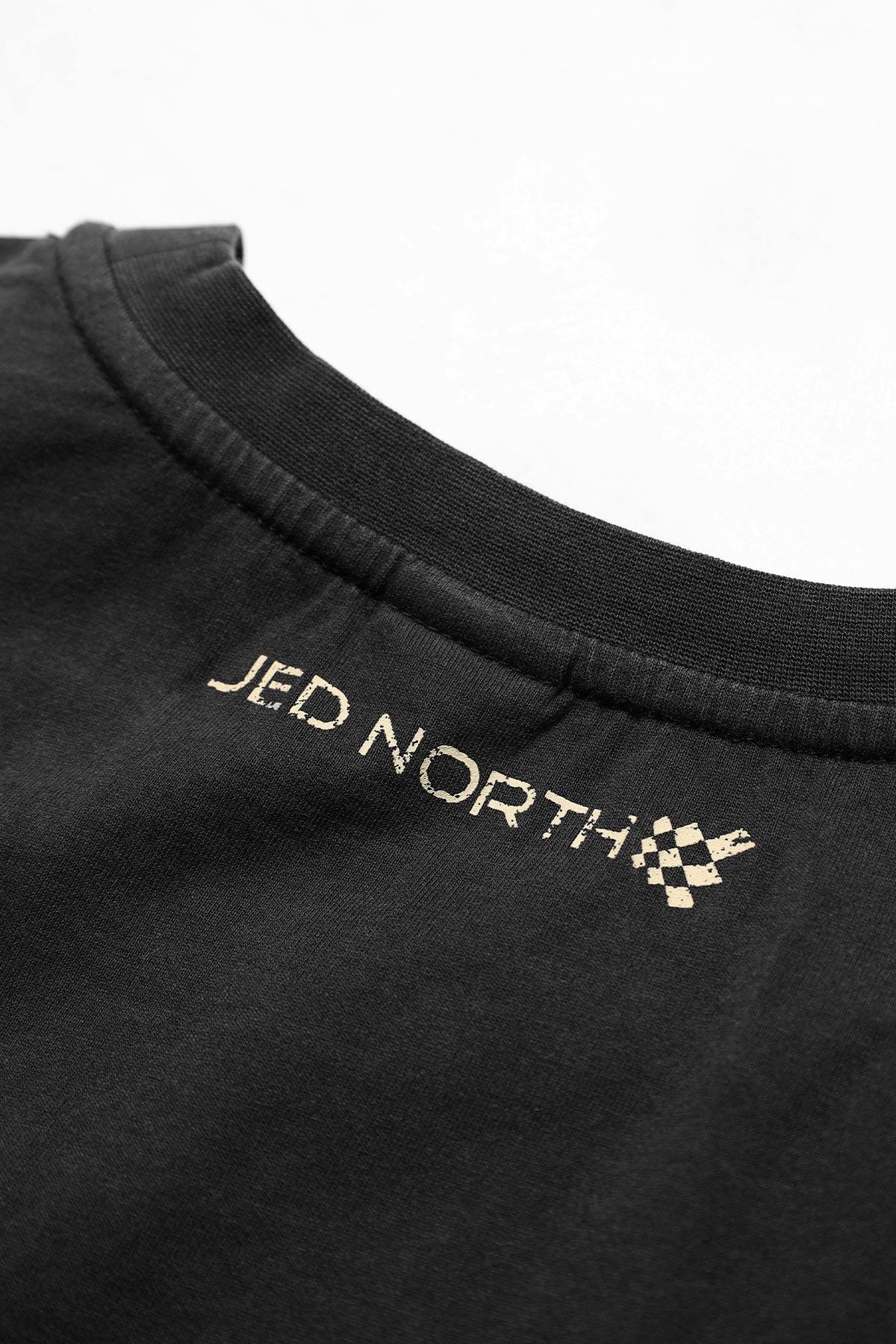 Jed North Oversized Washed Sleeveless T-Shirt - Washed Black - DealByEthan.gay loves Jed North