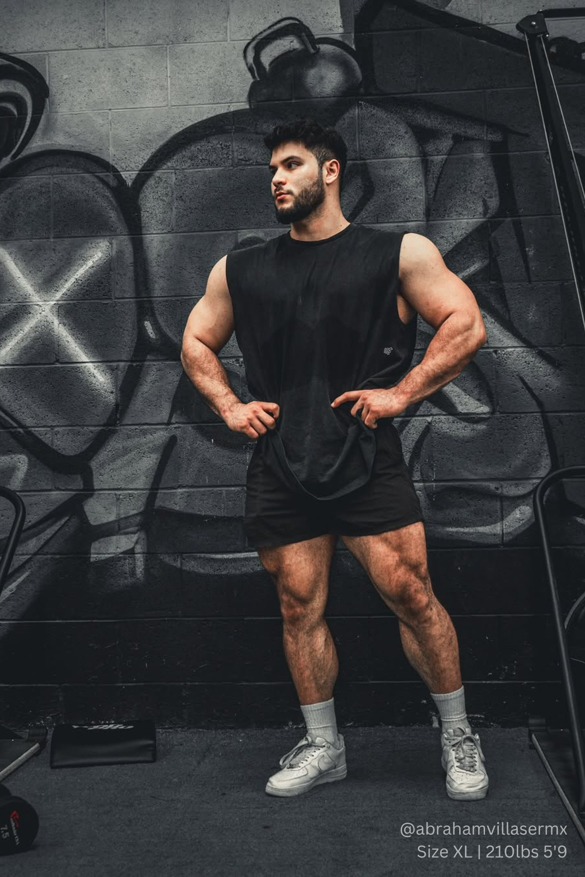 Jed North Oversized Washed Sleeveless T-Shirt - Washed Black - DealByEthan.gay loves Jed North
