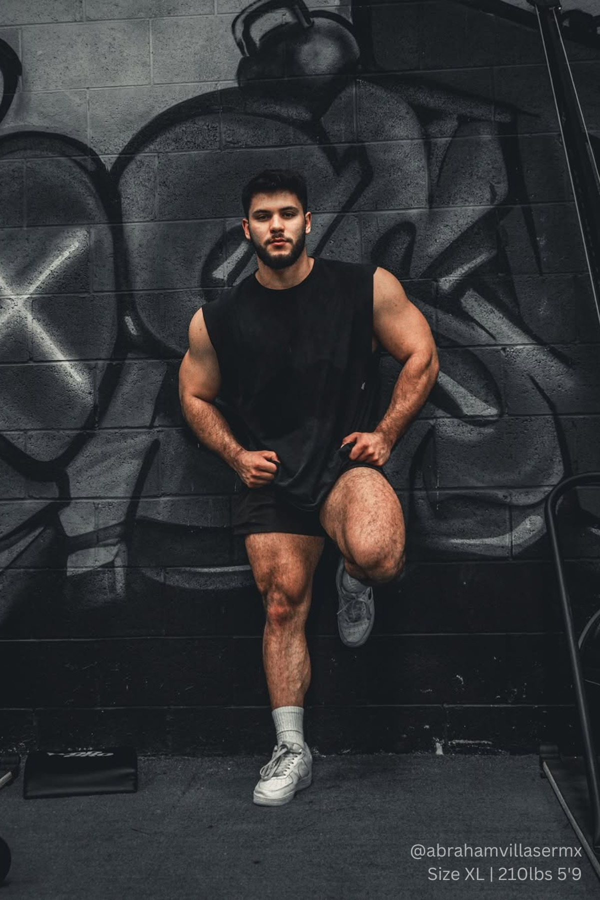 Jed North Oversized Washed Sleeveless T-Shirt - Washed Black - DealByEthan.gay loves Jed North