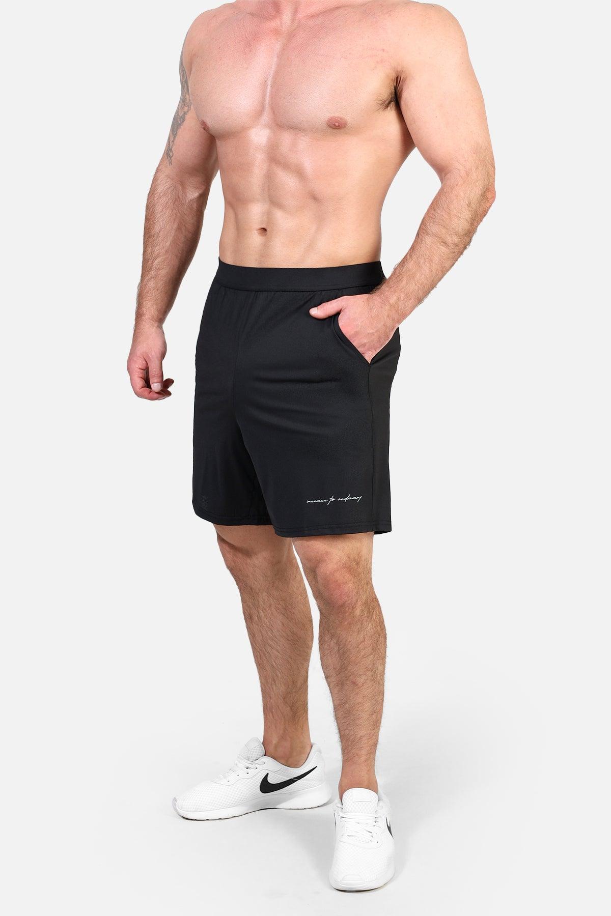 Jed North Performance Air-Tech Athletic Shorts - Black - DealByEthan.gay loves Jed North