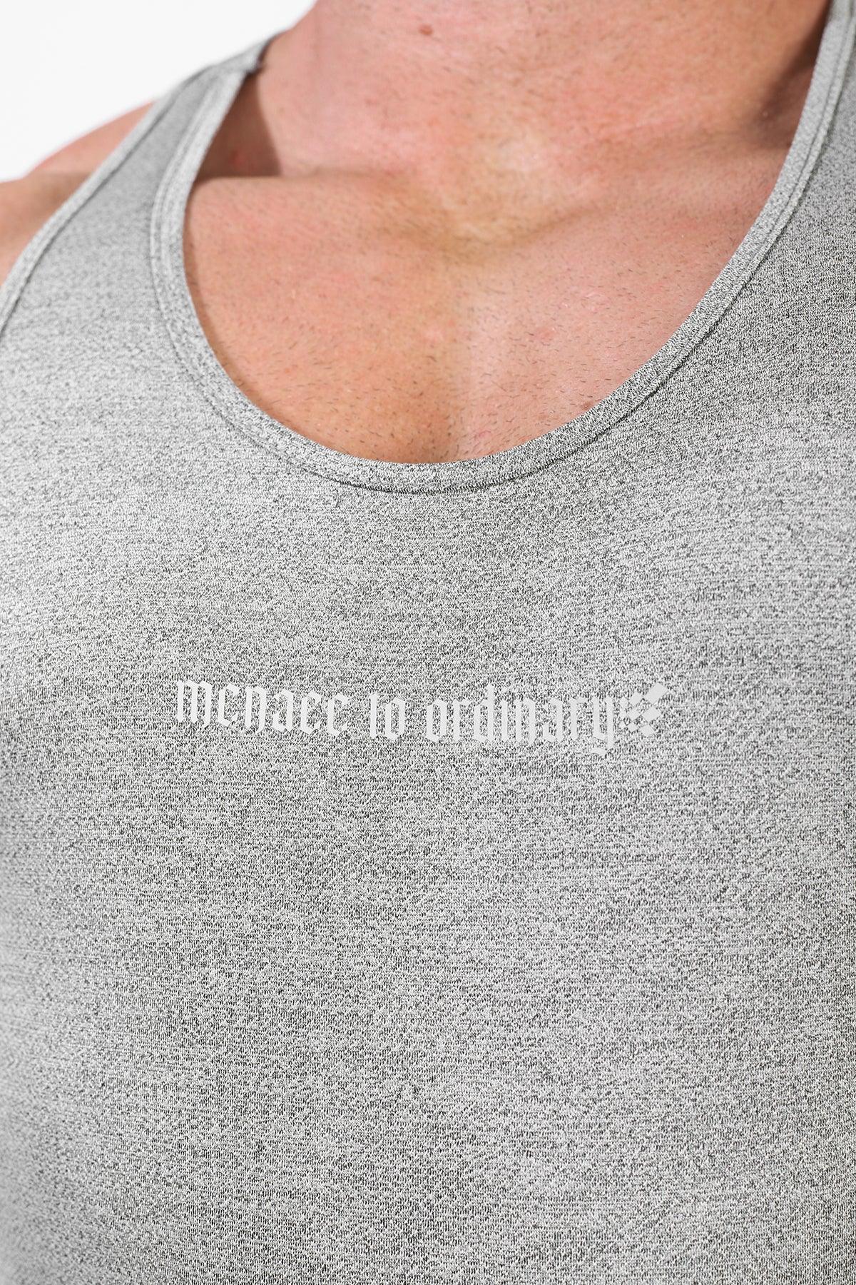 Jed North Performance Max Bodybuilding Stringer  - Heather Gray - DealByEthan.gay loves Jed North