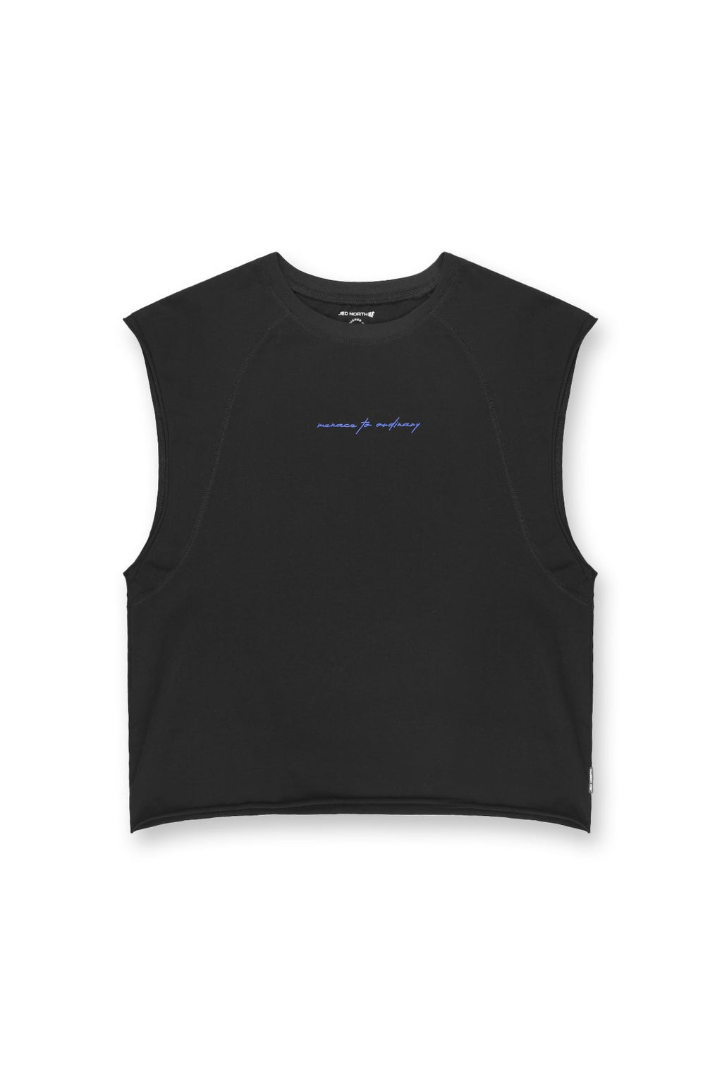 Jed North Raglan Sleeveless Muscle Tank - All Black - DealByEthan.gay loves Jed North