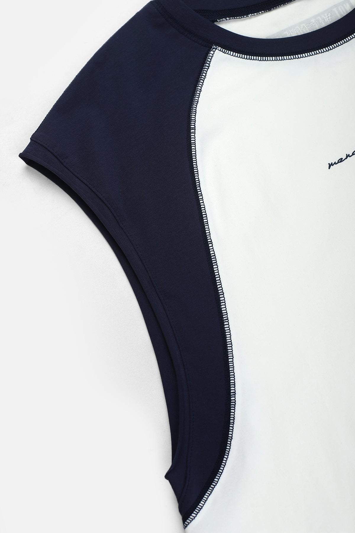 Jed North Raglan Sleeveless Muscle Tank - Navy - DealByEthan.gay loves Jed North