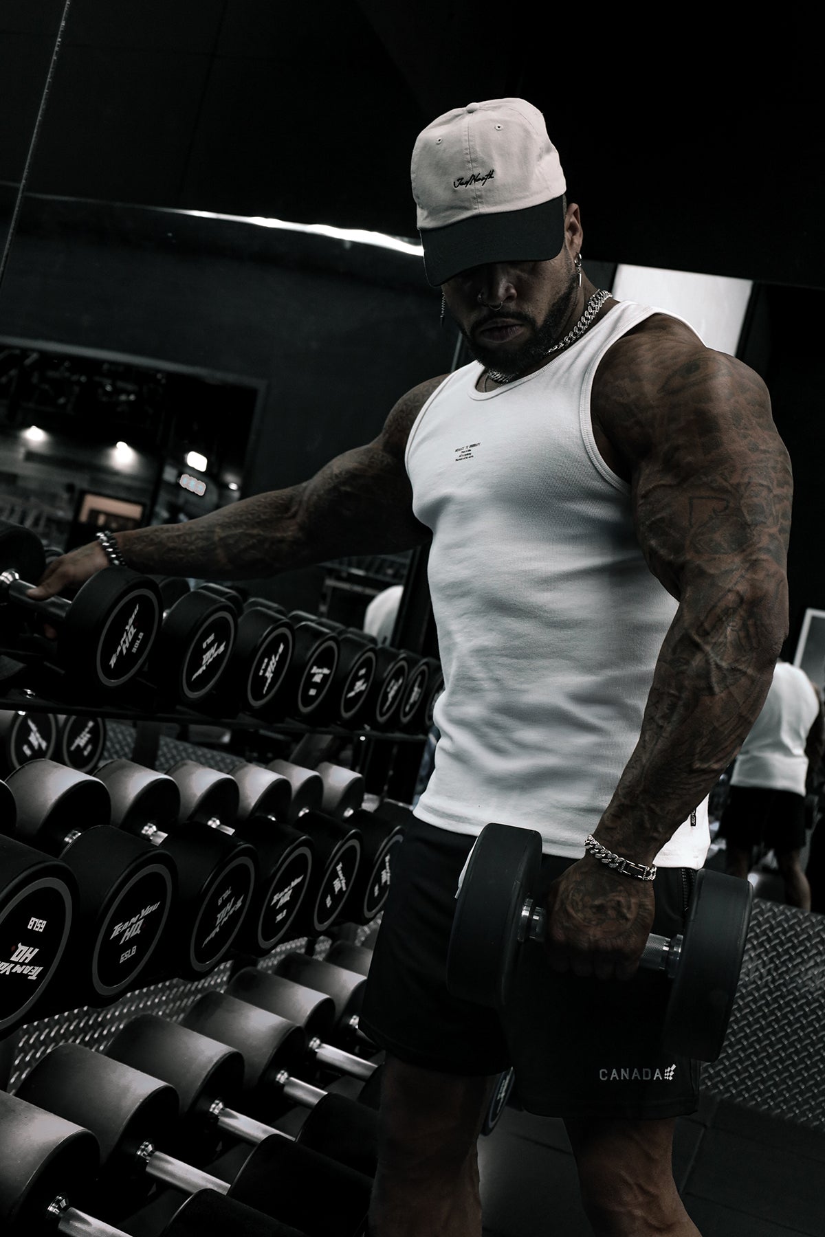 Jed North Ribbed Muscle Tank Top - White - DealByEthan.gay loves Jed North