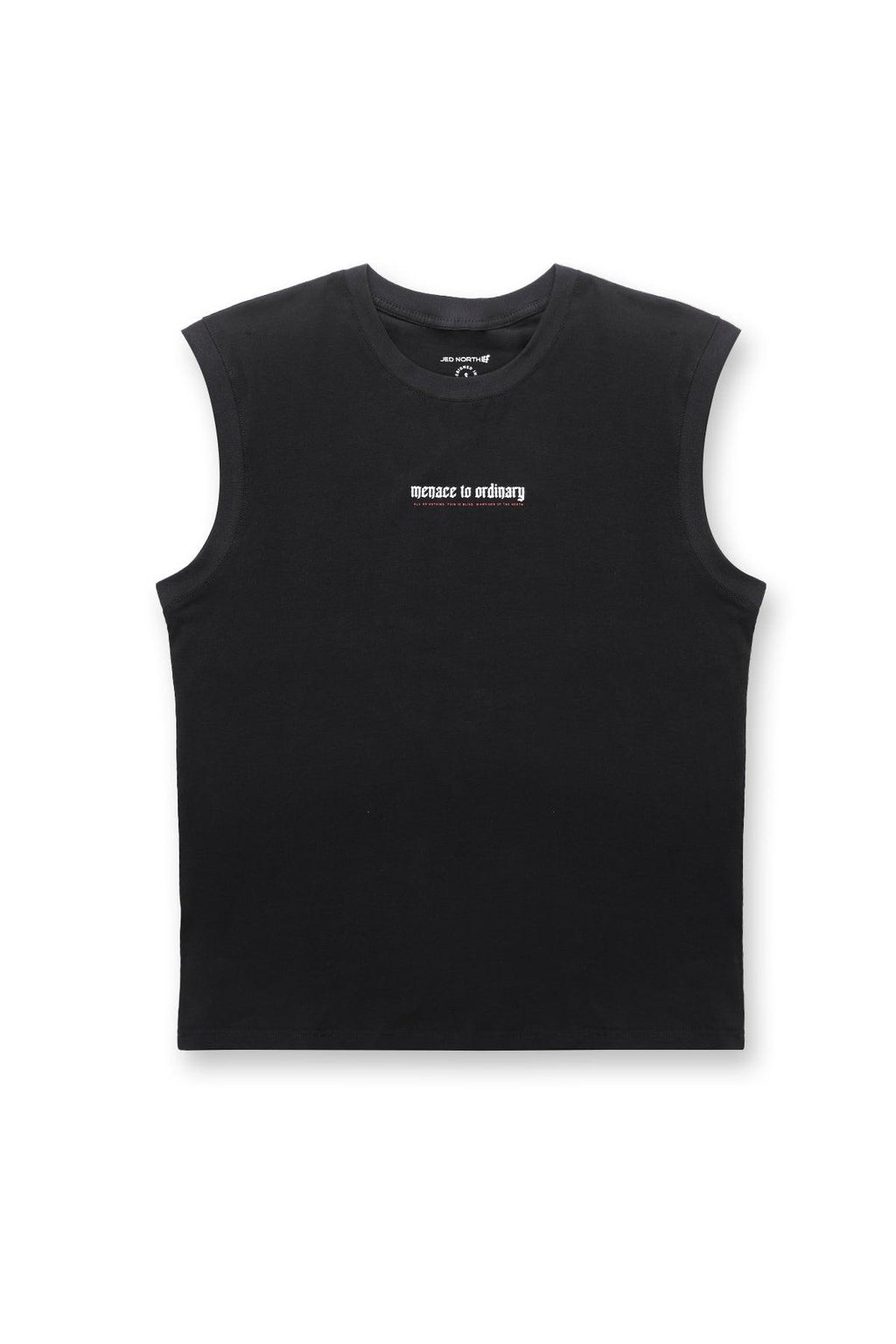 Jed North Sleeveless Muscle Tee - Black - DealByEthan.gay loves Jed North