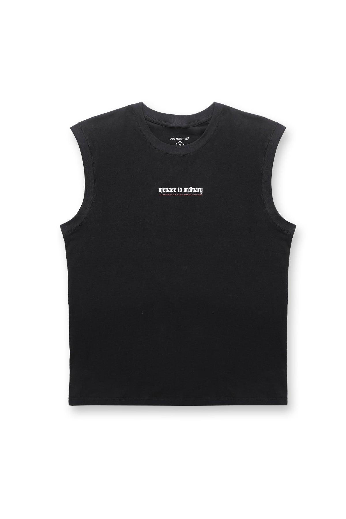 Jed North Sleeveless Muscle Tee - Black - DealByEthan.gay loves Jed North
