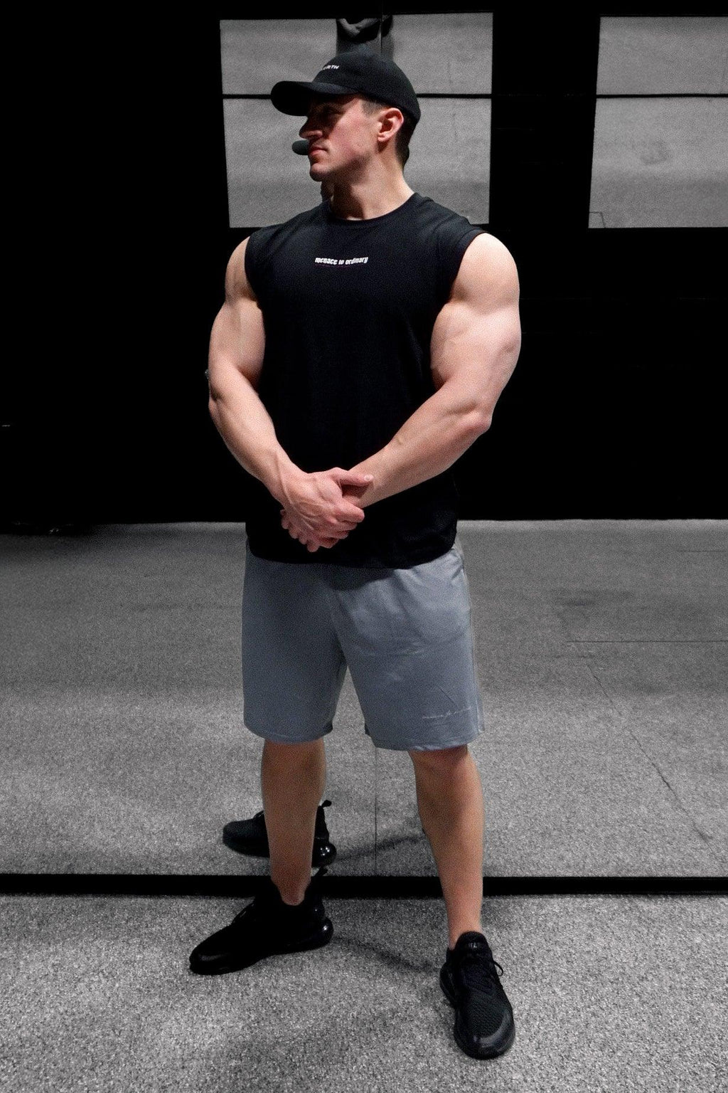 Jed North Sleeveless Muscle Tee - Black - DealByEthan.gay loves Jed North