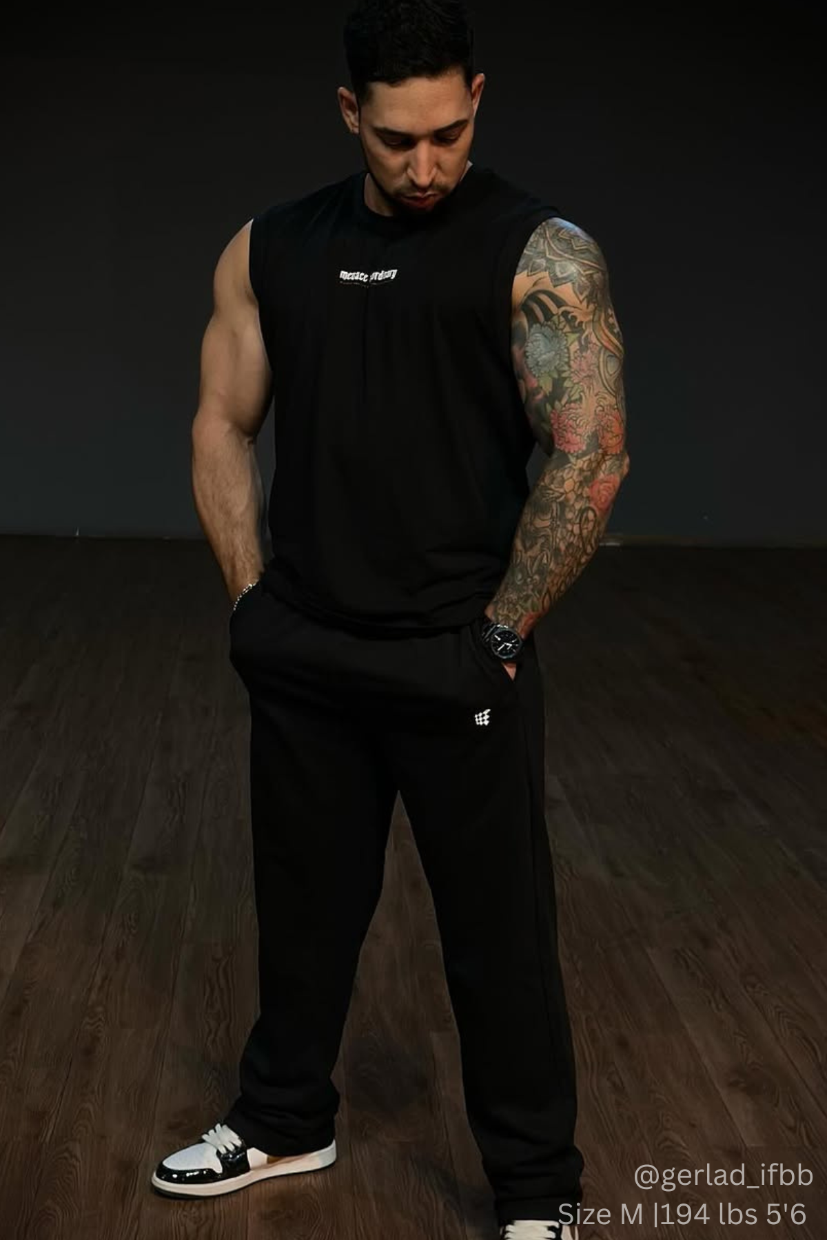 Jed North Sleeveless Muscle Tee - Black - DealByEthan.gay loves Jed North