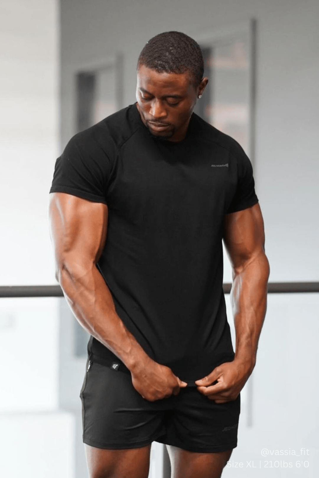 Jed North Titan 2.0 Muscle-Fit T-Shirt - Black - DealByEthan.gay loves Jed North