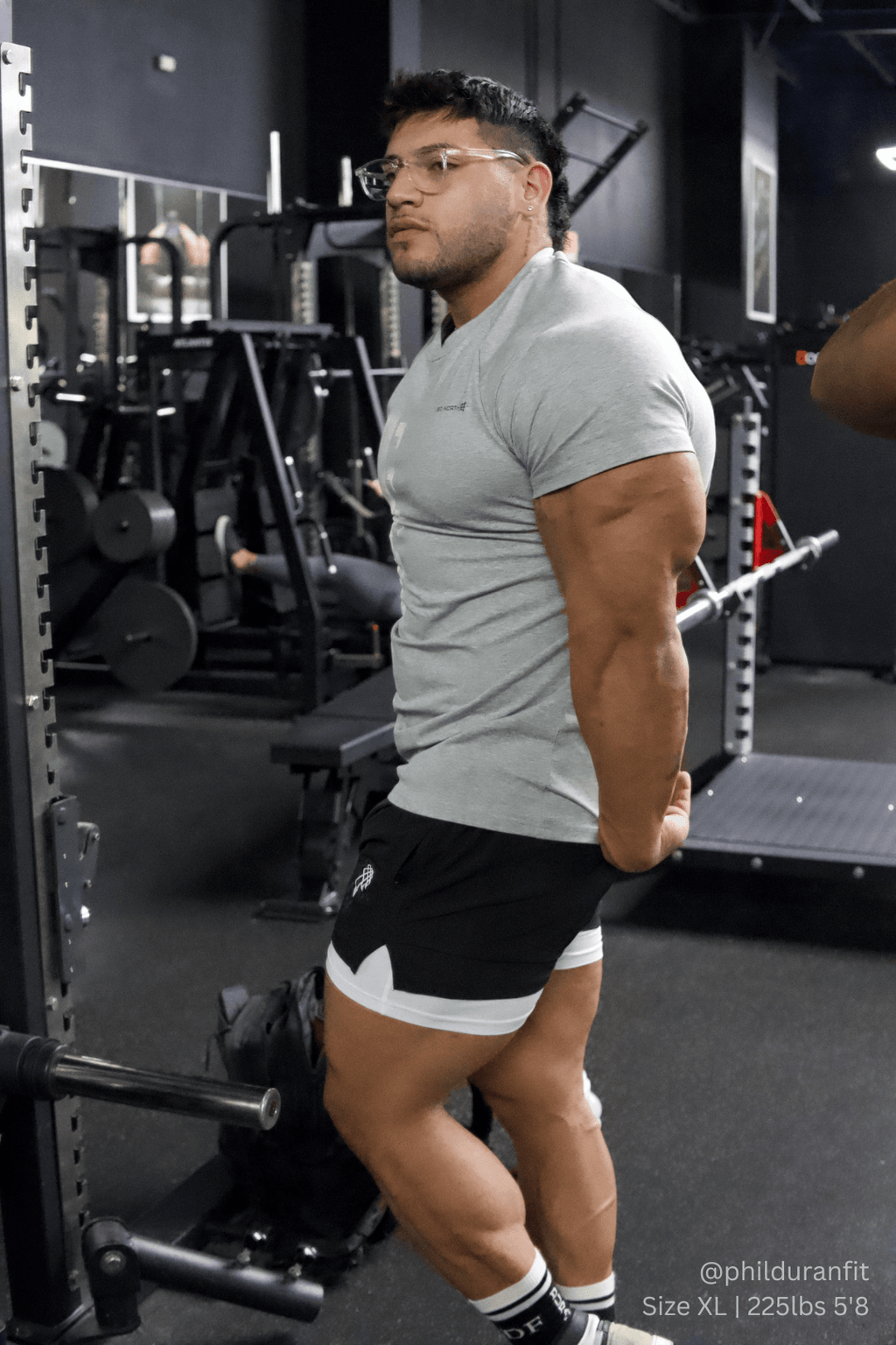 Jed North Titan 2.0 Muscle-Fit T-Shirt - Heather Gray - DealByEthan.gay loves Jed North