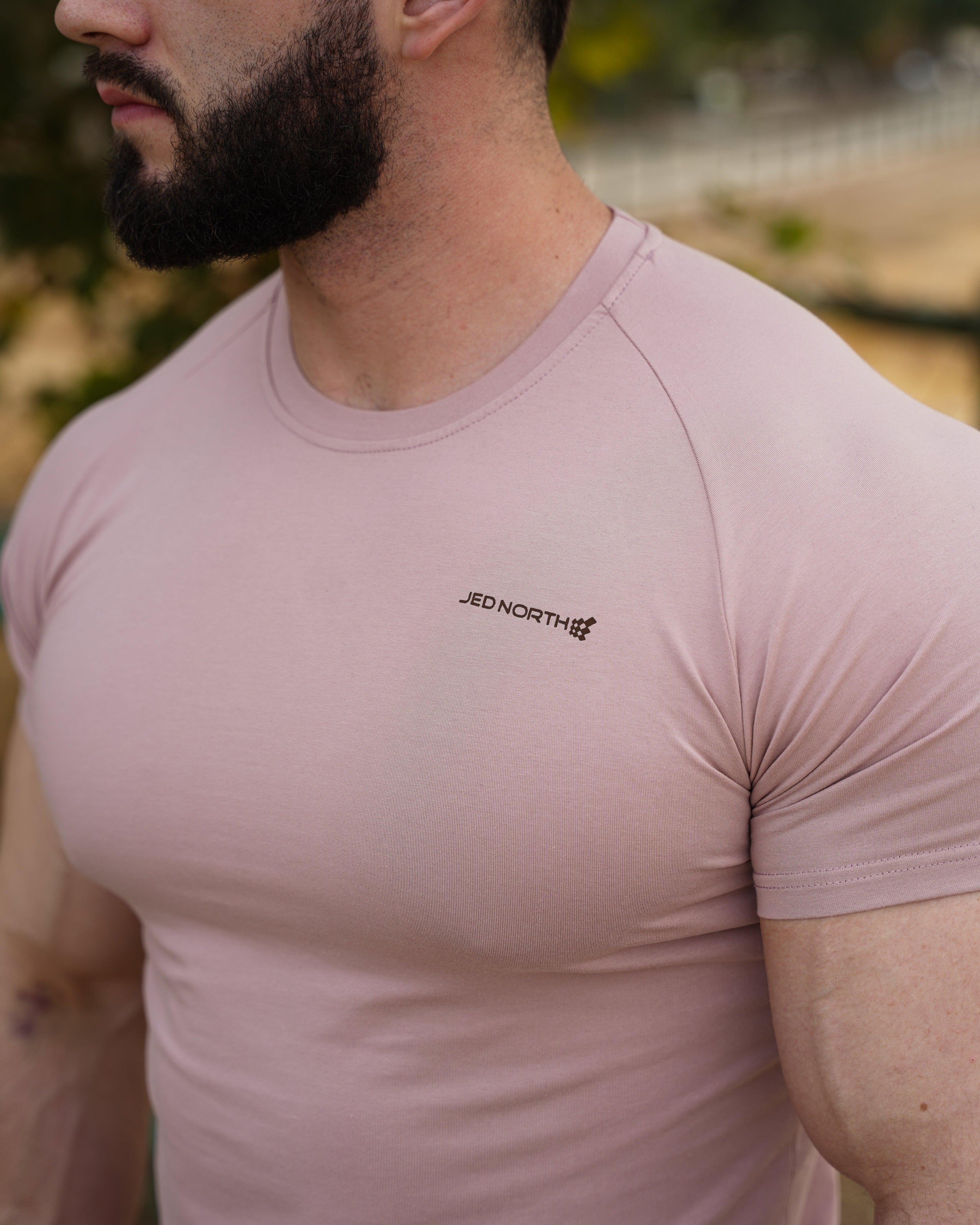 Jed North Titan 2.0 Muscle-Fit T-Shirt - Salmon - DealByEthan.gay loves Jed North