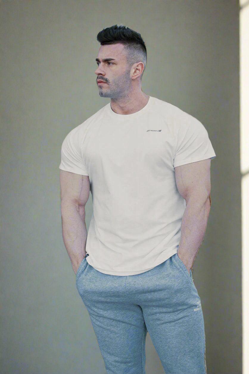 Jed North Titan 2.0 Muscle-Fit T-Shirt - White - DealByEthan.gay loves Jed North
