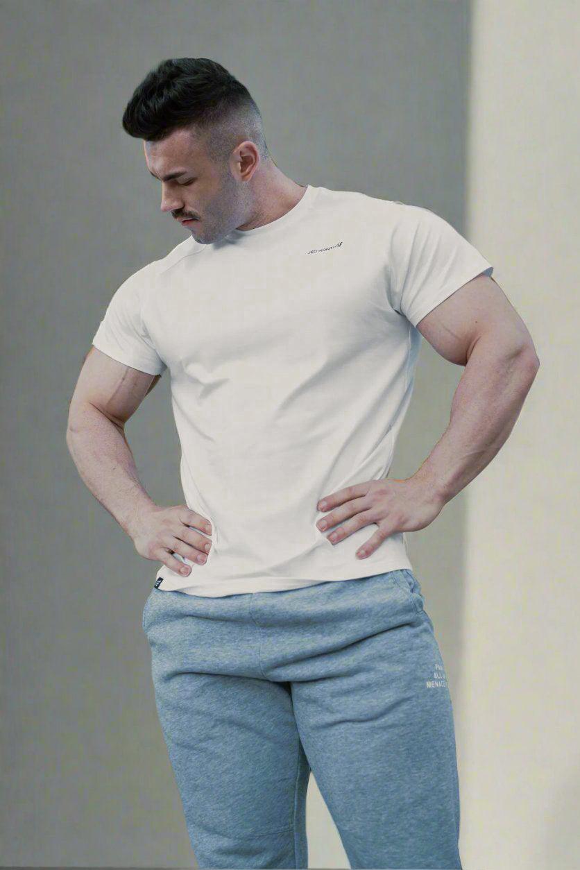 Jed North Titan 2.0 Muscle-Fit T-Shirt - White - DealByEthan.gay loves Jed North
