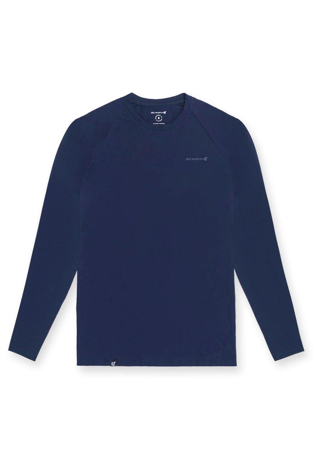 Jed North Titan Muscle-Fit Long Sleeve T-Shirt - Navy - DealByEthan.gay loves Jed North