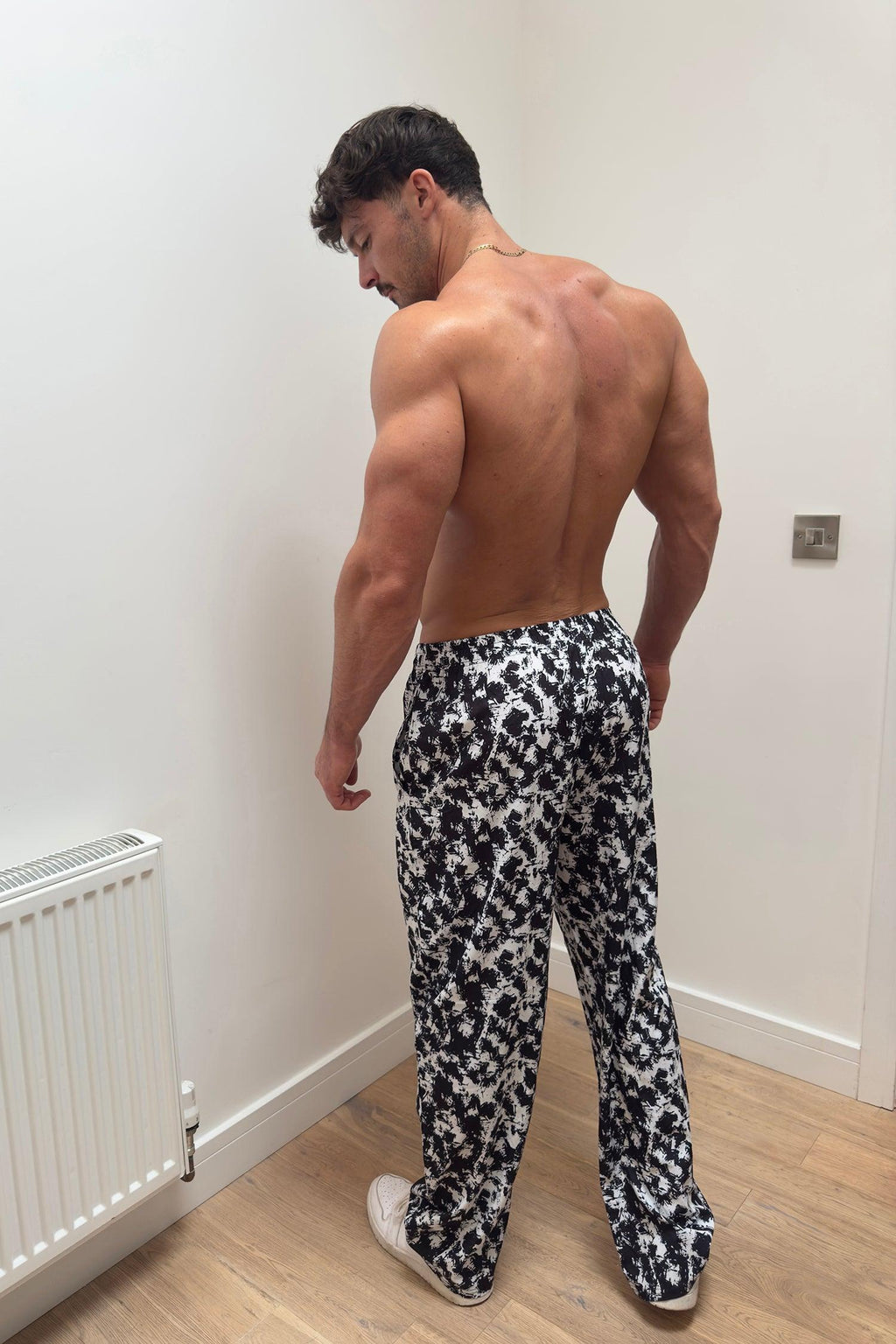 Jed North Vintage Flex Joggers - B&W Paint Brushes - DealByEthan.gay loves Jed North