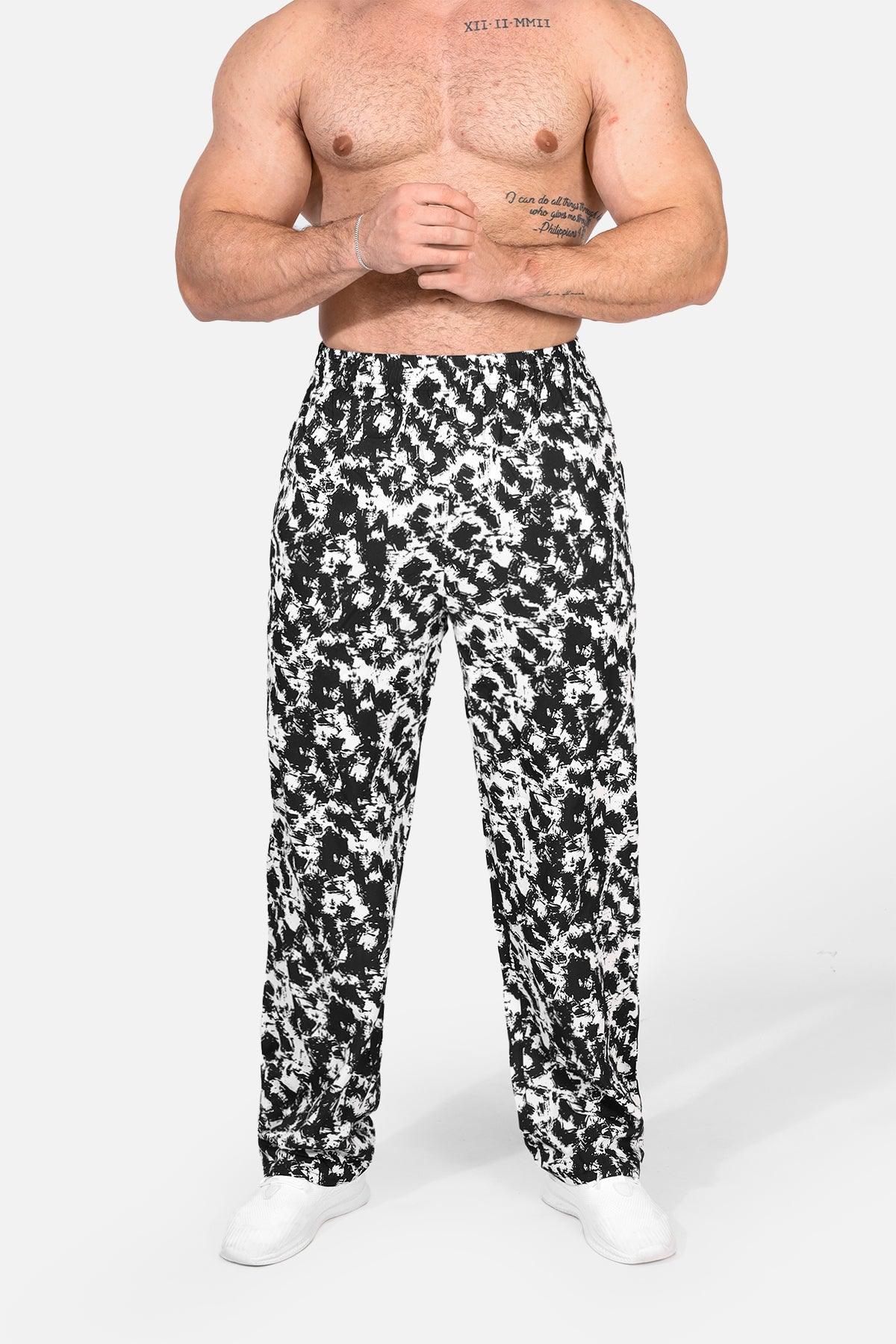 Jed North Vintage Flex Joggers - B&W Paint Brushes - DealByEthan.gay loves Jed North