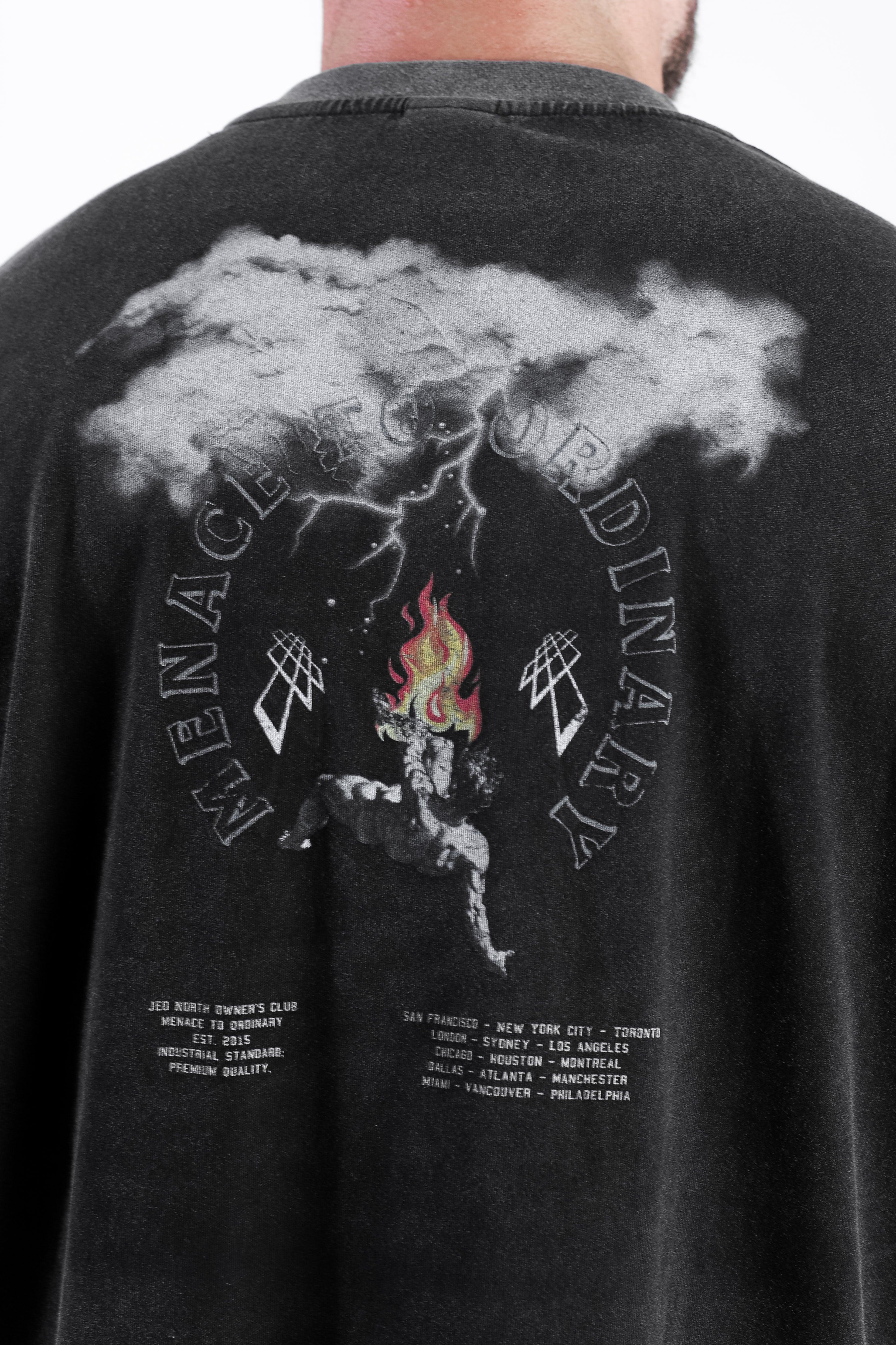 Jed North Vintage Oversized T-Shirt - Fire Storm 2.0 - DealByEthan.gay loves Jed North
