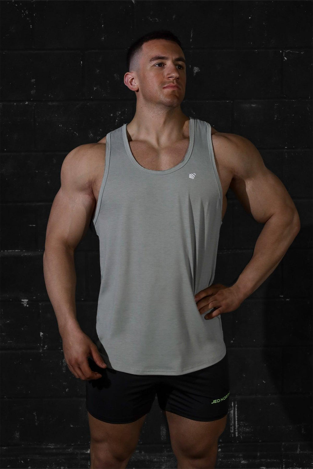 Jed North Vital Raw-Hem Tank Top 2.0 - Gray - DealByEthan.gay loves Jed North
