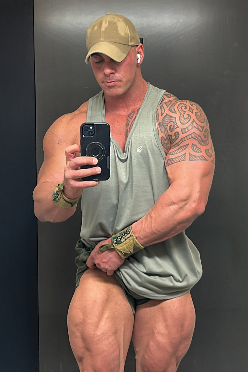 Jed North Vital Raw-Hem Tank Top 2.0 - Gray - DealByEthan.gay loves Jed North