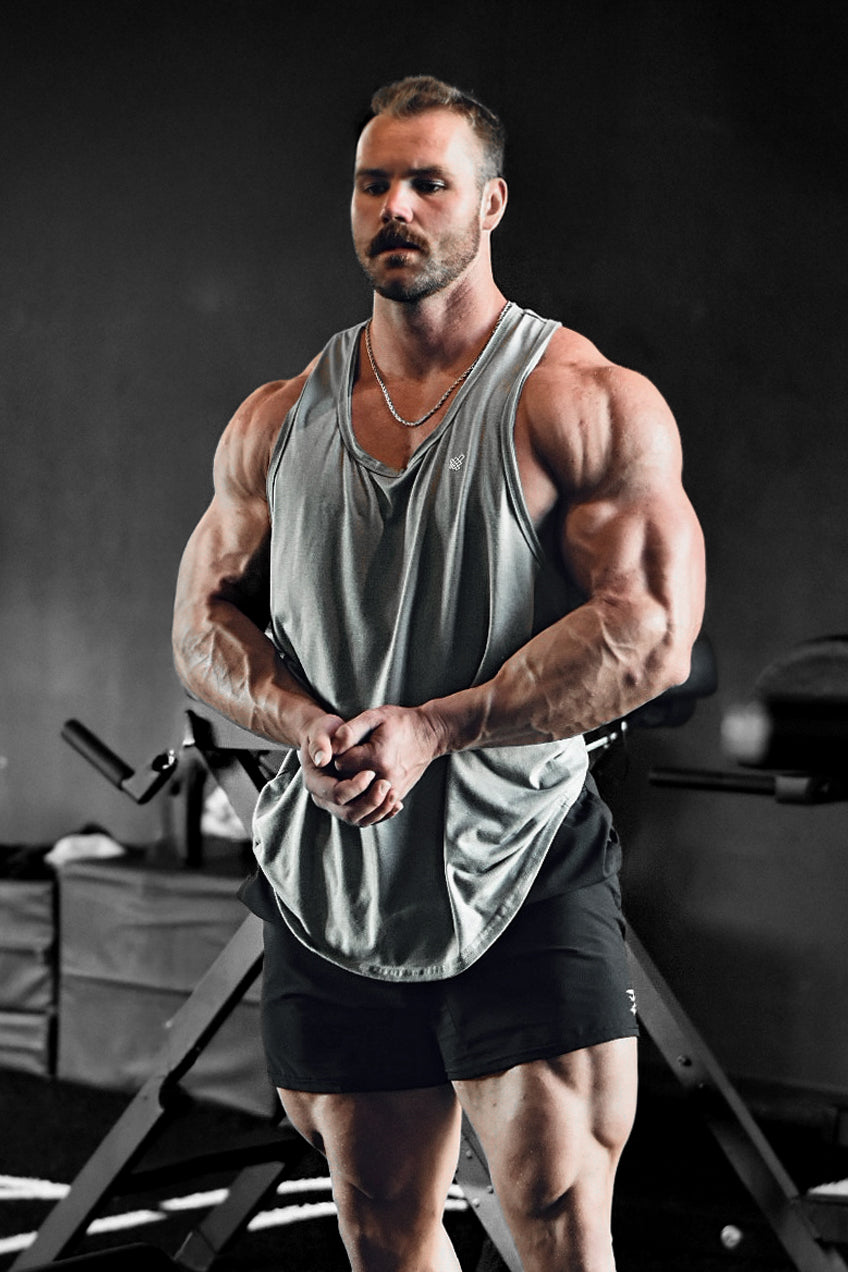 Jed North Vital Raw-Hem Tank Top 2.0 - Gray - DealByEthan.gay loves Jed North