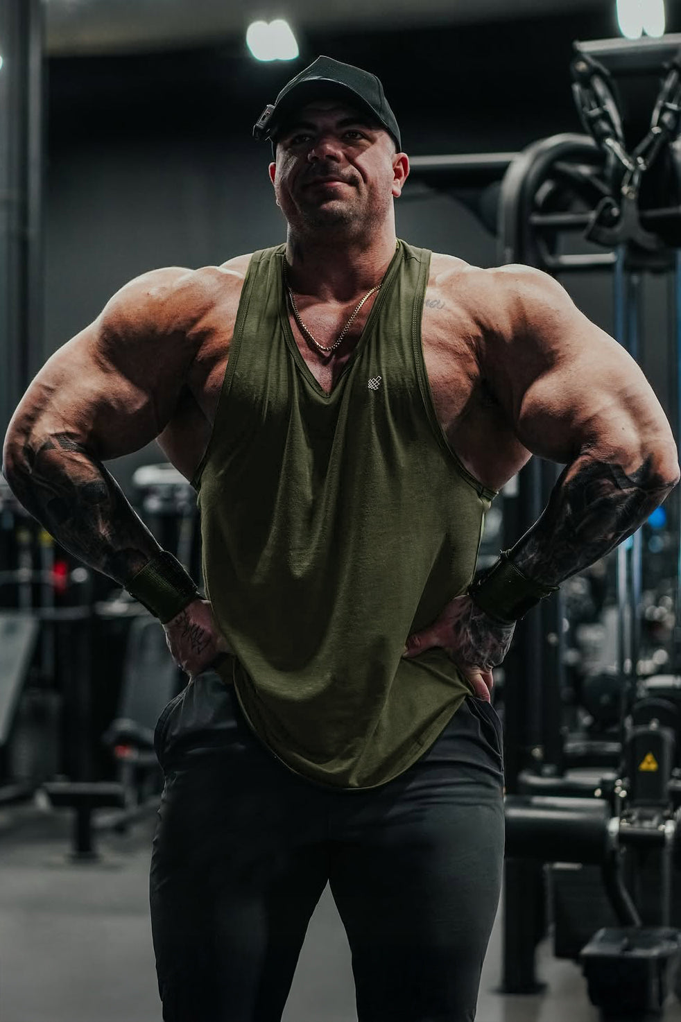 Jed North Vital Raw-Hem Tank Top 2.0 - Green - DealByEthan.gay loves Jed North