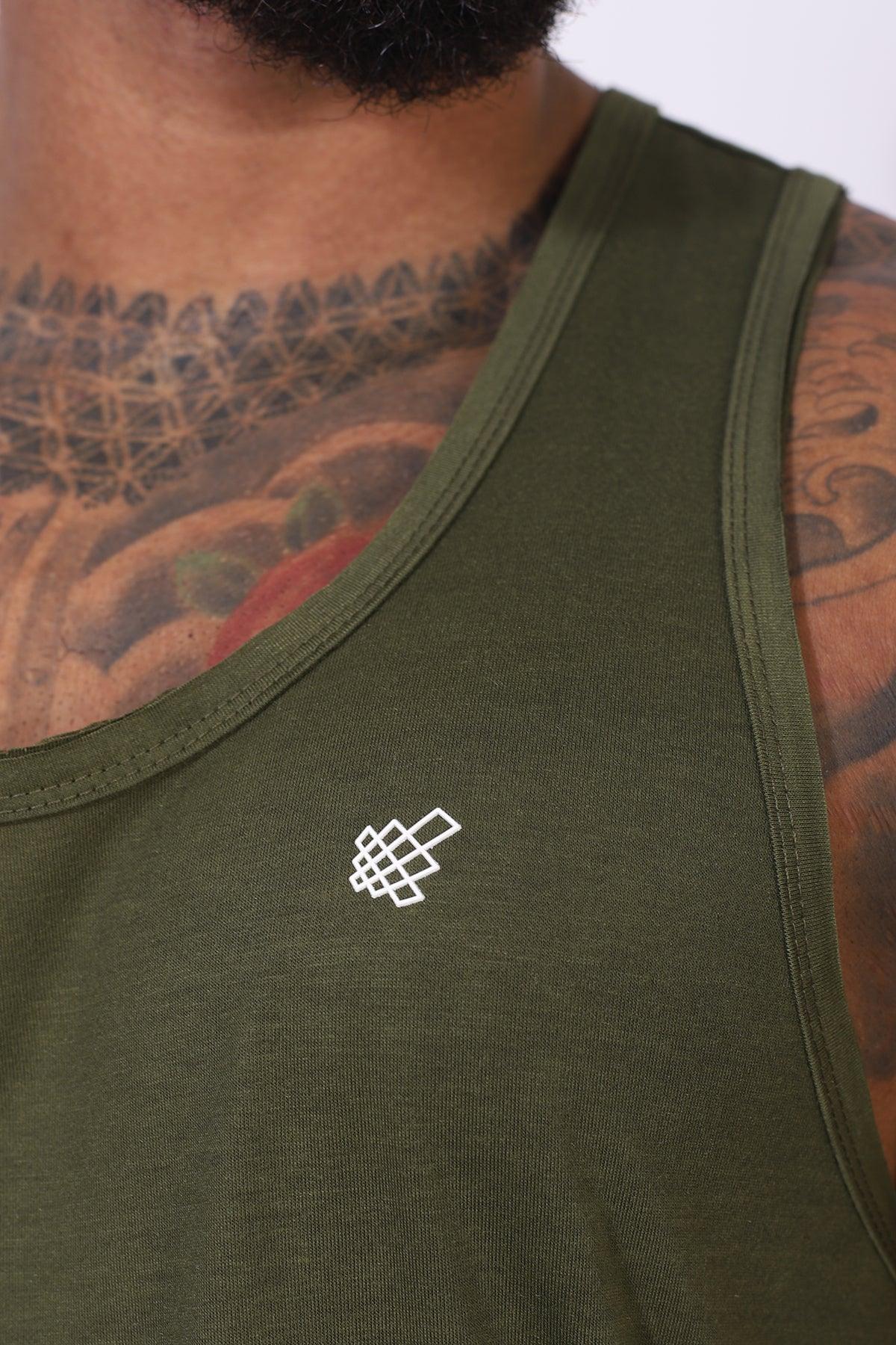 Jed North Vital Raw-Hem Tank Top 2.0 - Green - DealByEthan.gay loves Jed North