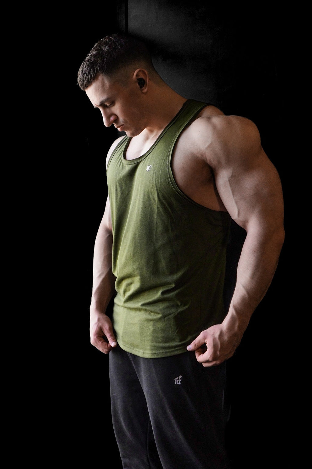 Jed North Vital Raw-Hem Tank Top 2.0 - Green - DealByEthan.gay loves Jed North