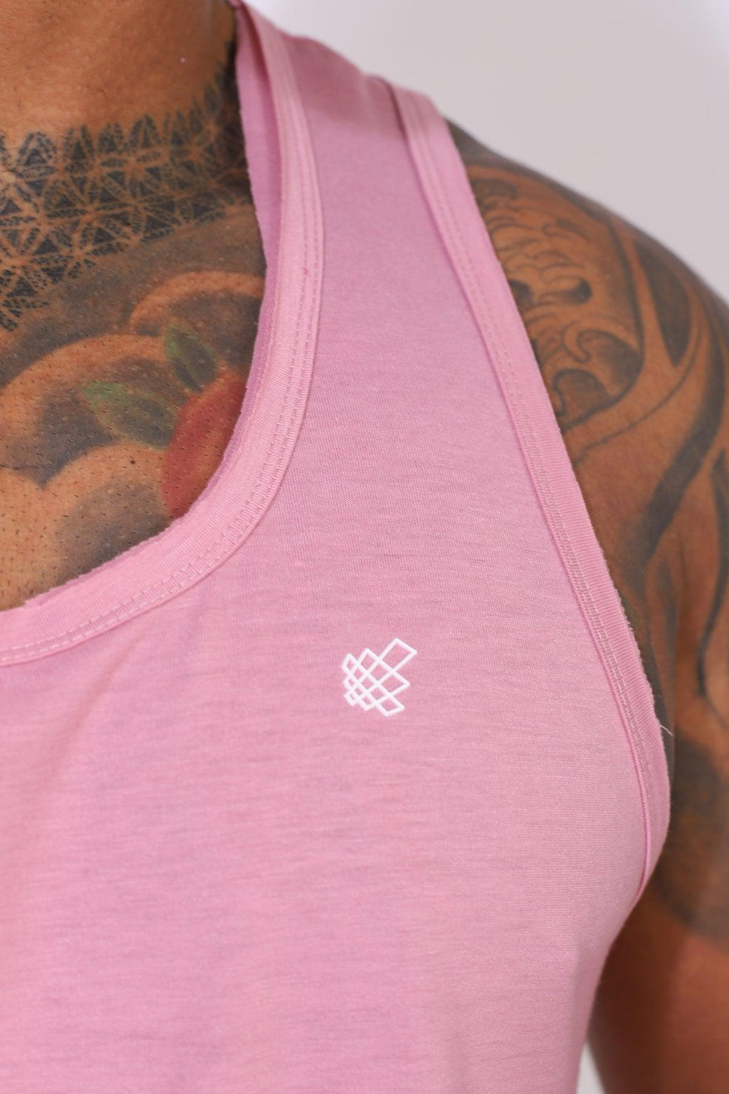 Jed North Vital Raw-Hem Tank Top 2.0 - Salmon Pink - DealByEthan.gay loves Jed North