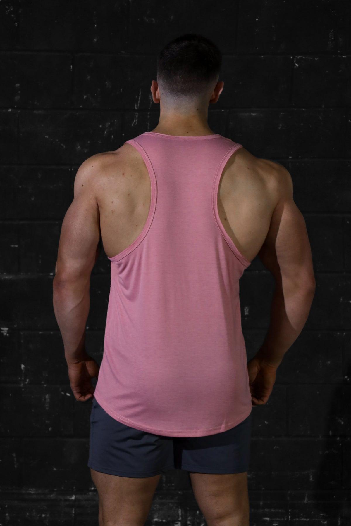 Jed North Vital Raw-Hem Tank Top 2.0 - Salmon Pink - DealByEthan.gay loves Jed North