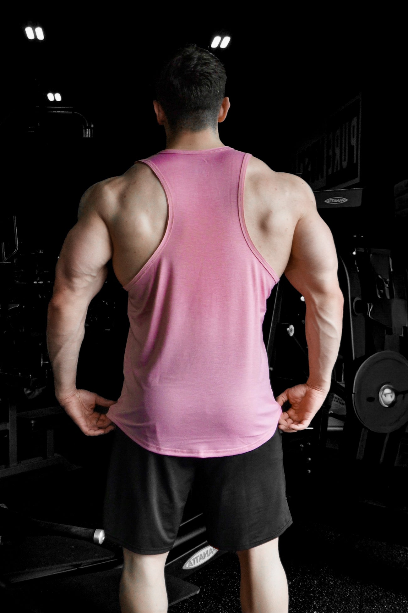 Jed North Vital Raw-Hem Tank Top 2.0 - Salmon Pink - DealByEthan.gay loves Jed North