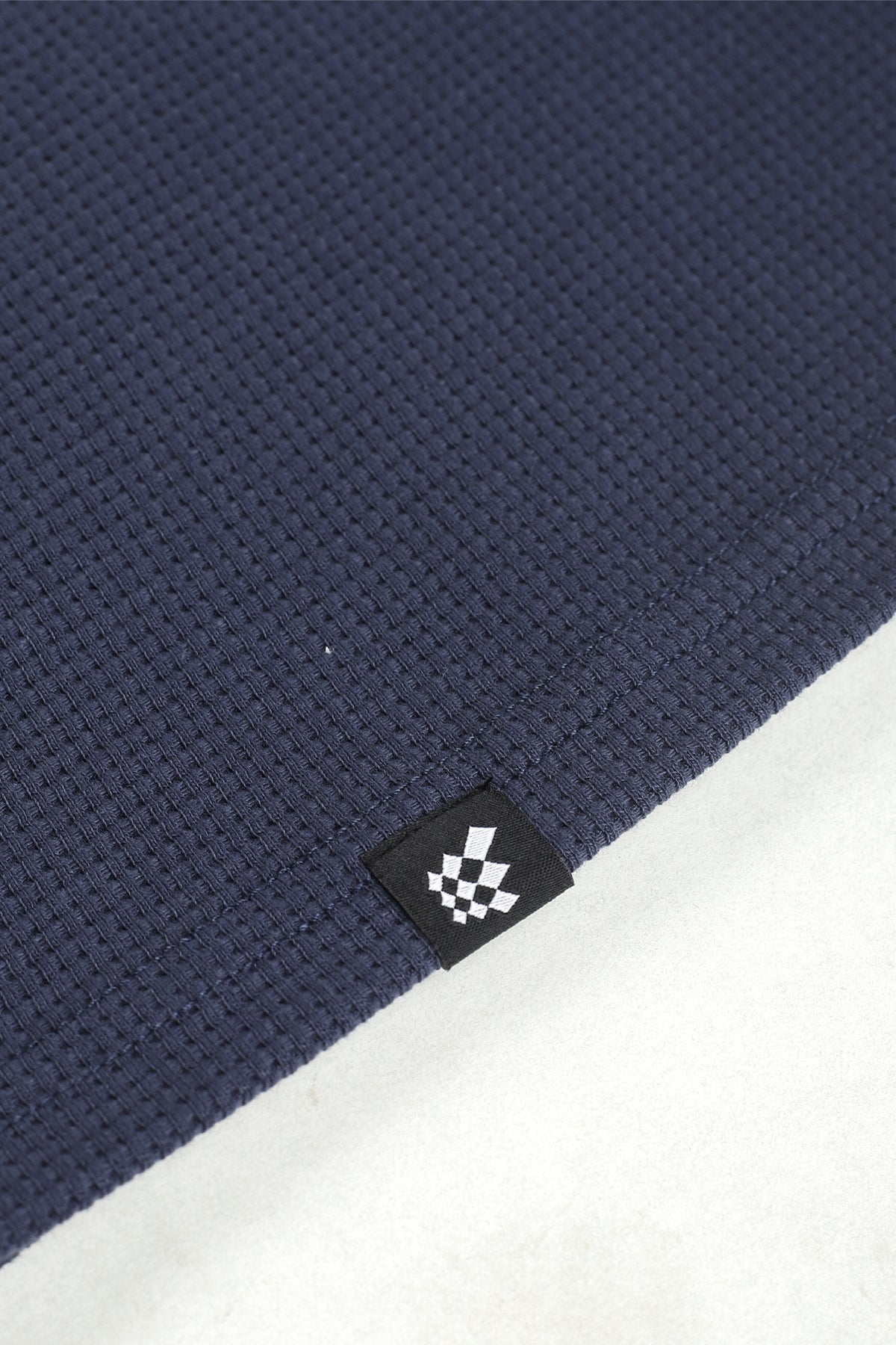Jed North Waffle Henley T-Shirt - Dusty Blue - DealByEthan.gay loves Jed North