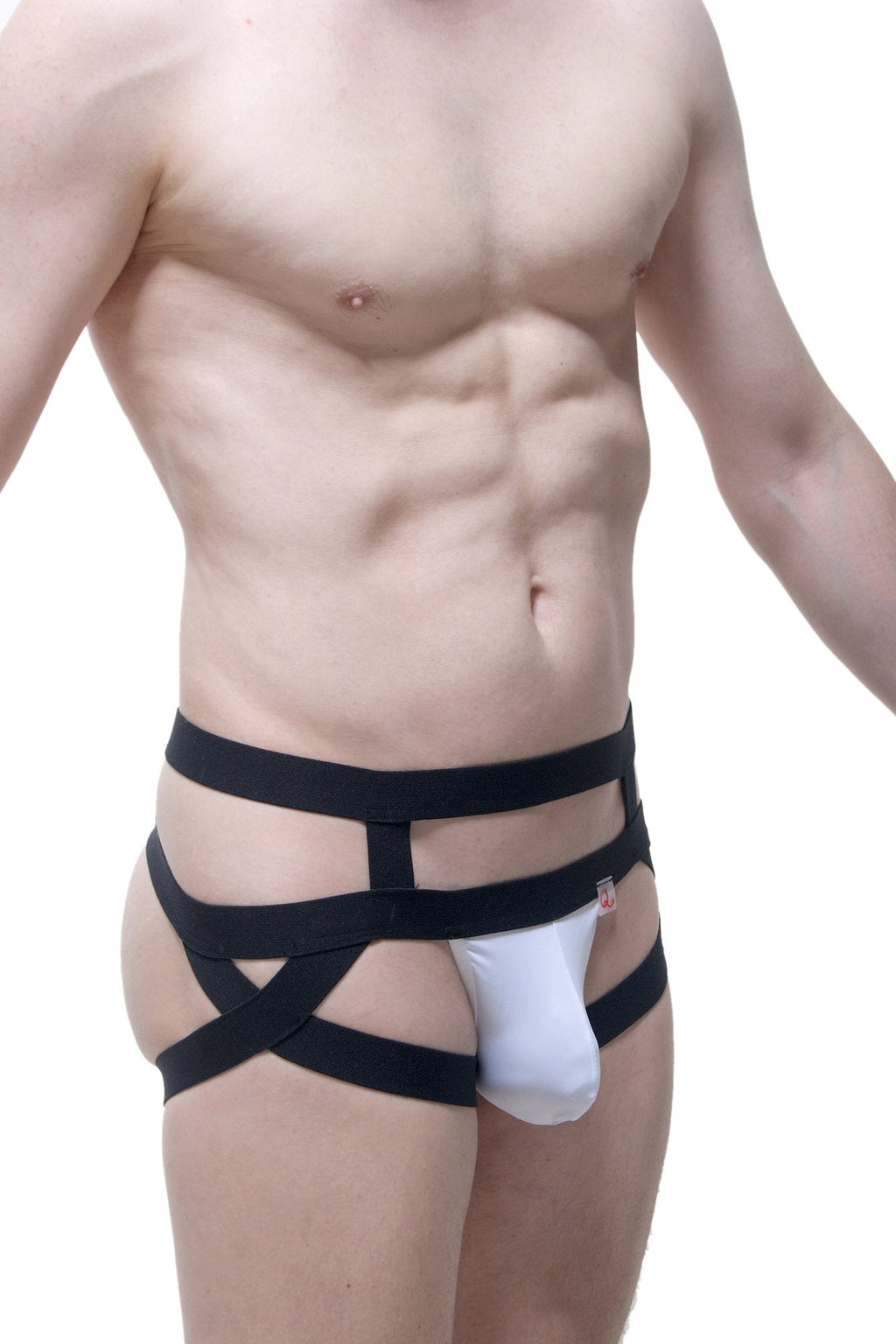 Jockstrap Villaz White - DealByEthan.gay loves PetitQ