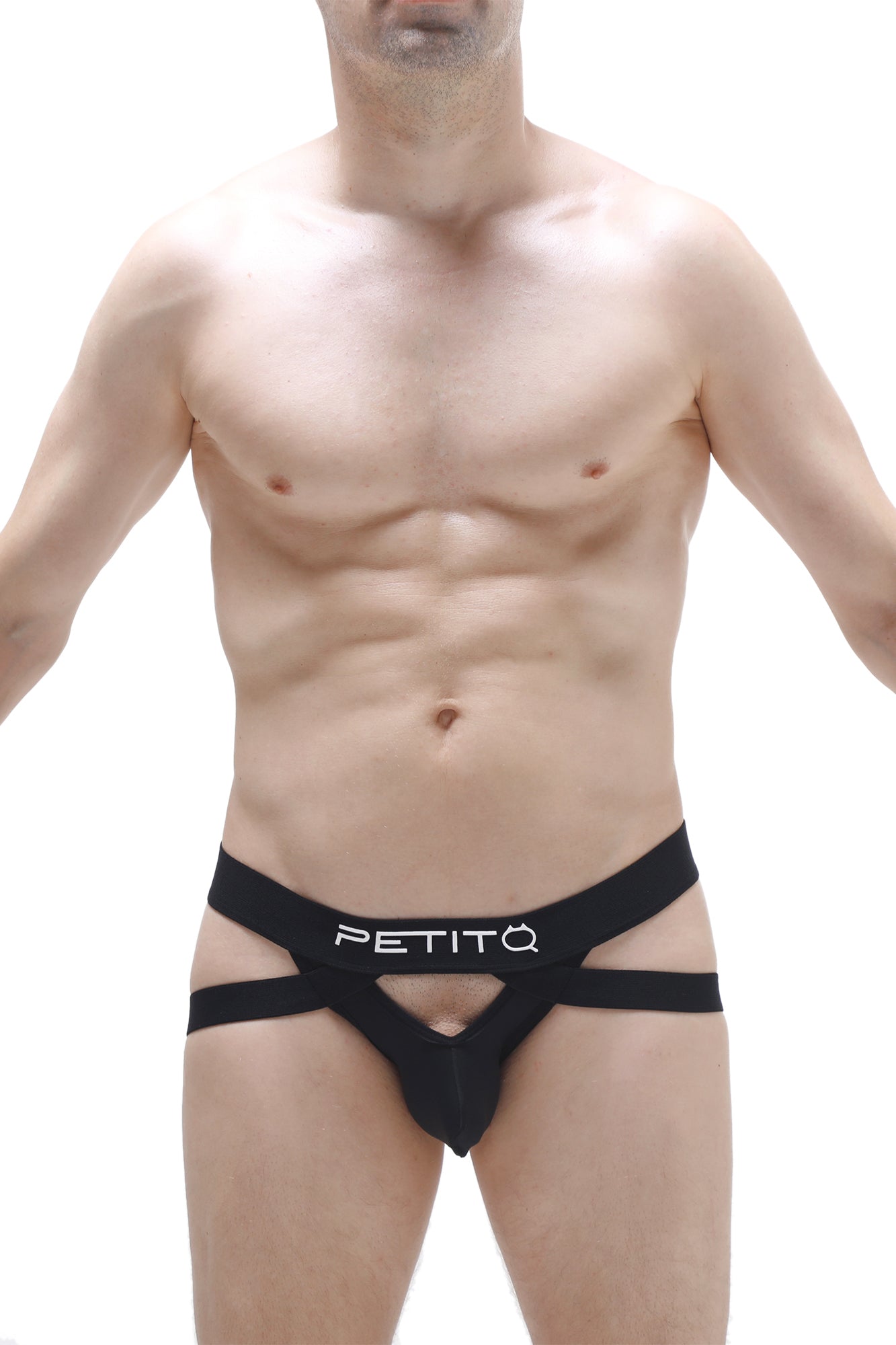 Jockstring Brest Black - DealByEthan.gay loves PetitQ