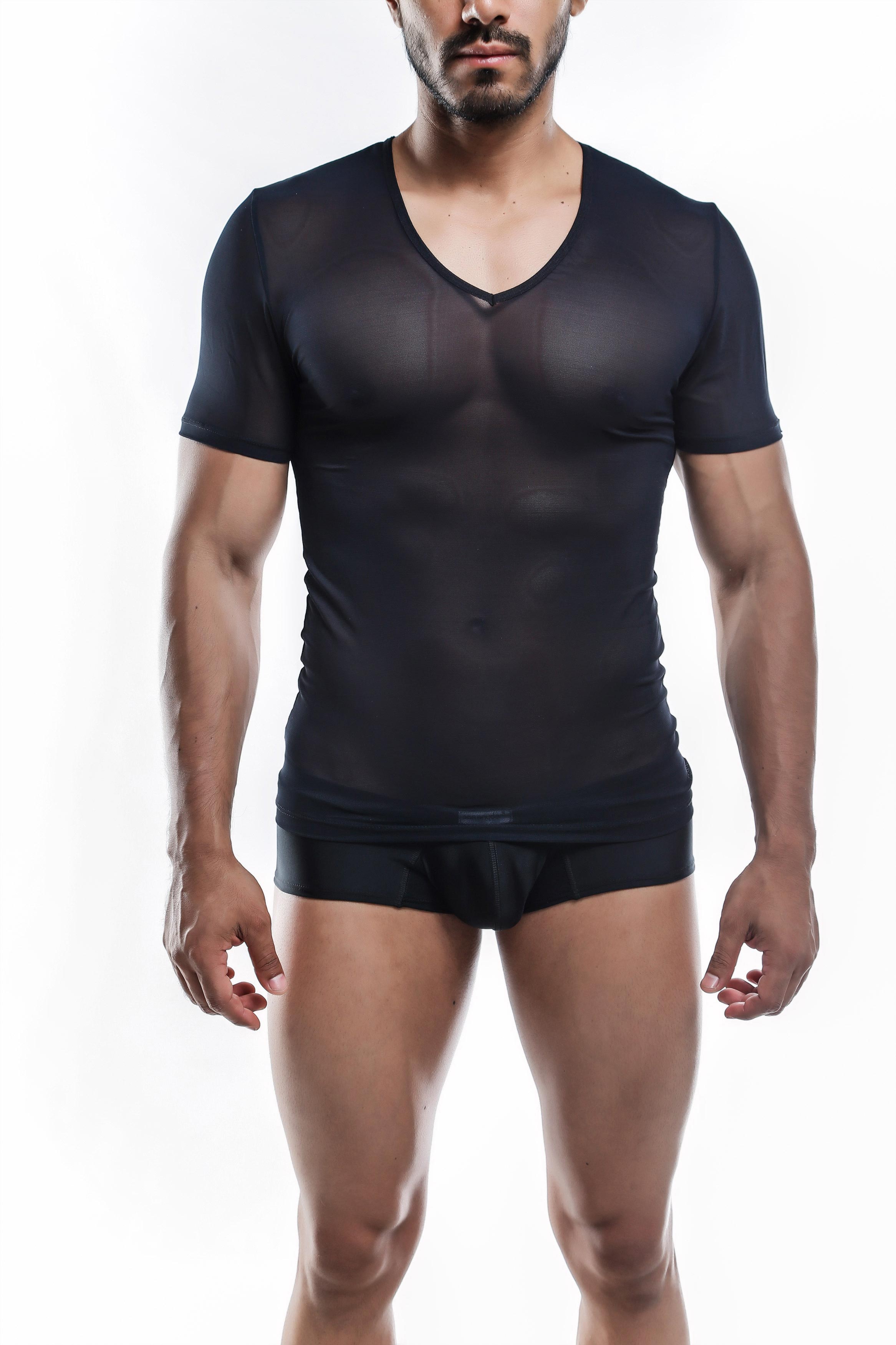 Joe Snyder V Neck Mesh - DealByEthan.gay loves Joe Snyder