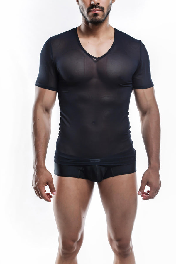 Joe Snyder V Neck Mesh - DealByEthan.gay loves Joe Snyder