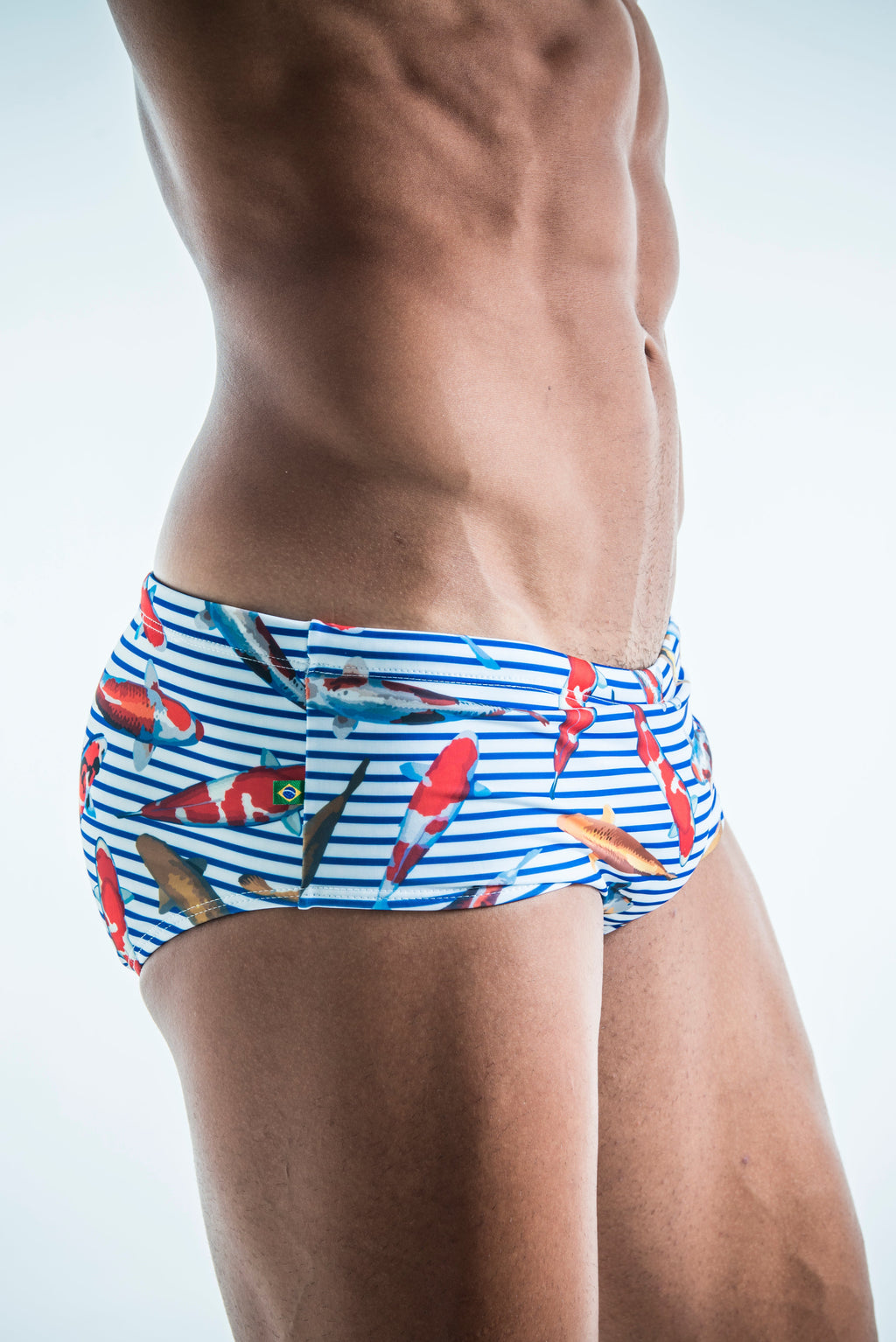 KOI STRIPES – Designer-Bademode für Herren